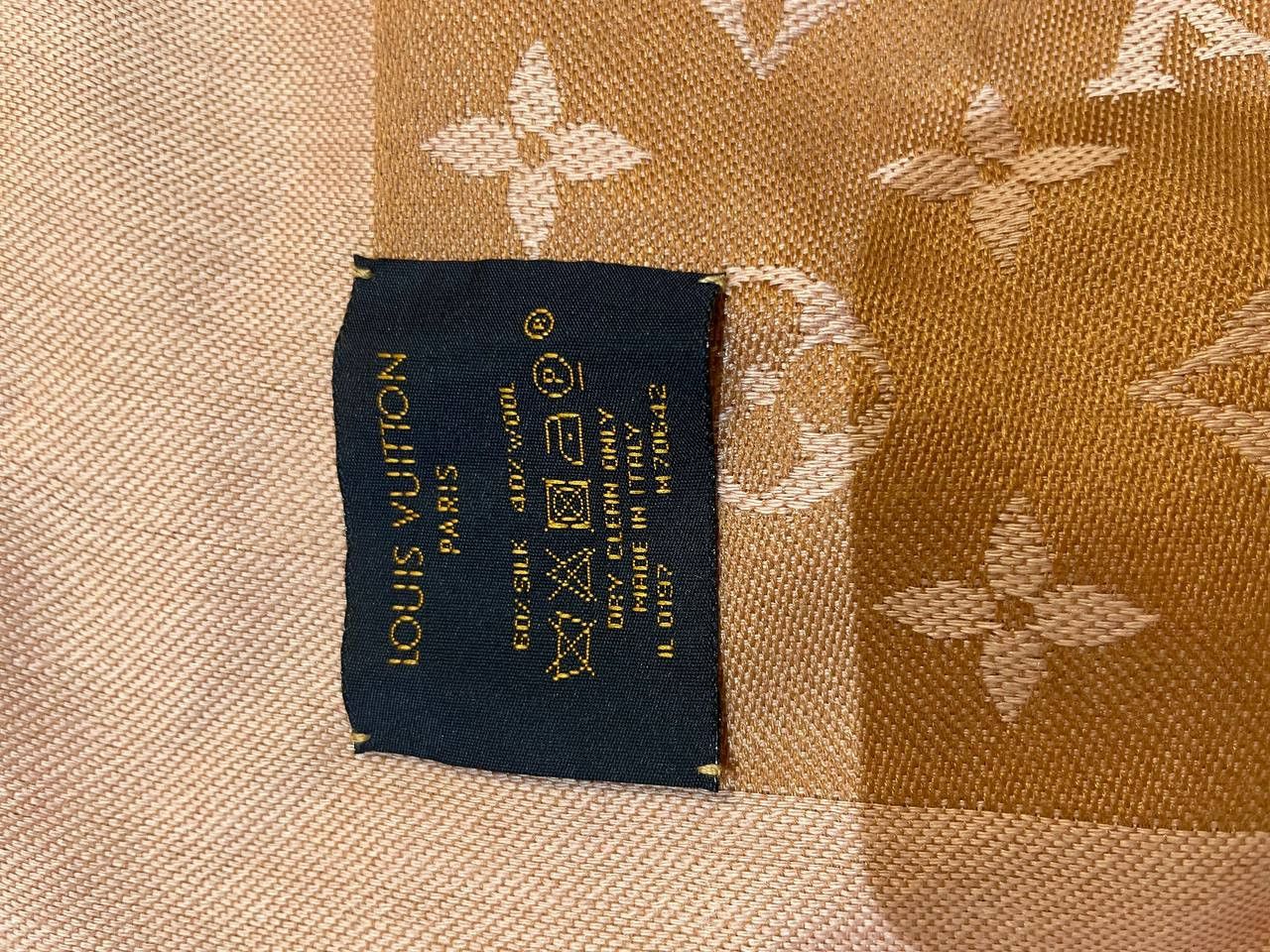 Louis Vuitton Louis Vuitton pink scarf Size ONE SIZE - 3 Thumbnail