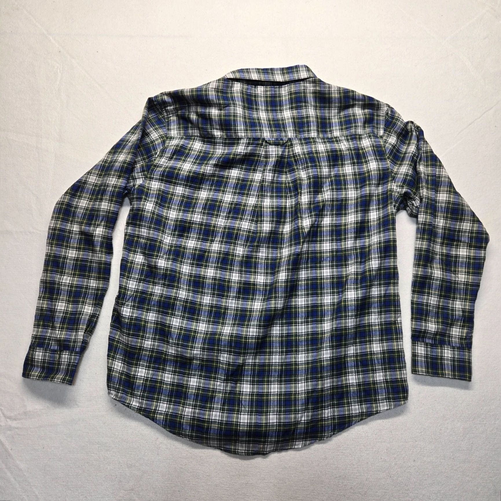 Haggar Haggar Shirt Button-Down Plaid Long Sleeve Multicolor 100% Cotton XL Mens Size US XL / EU 56 / 4 - 7 Thumbnail