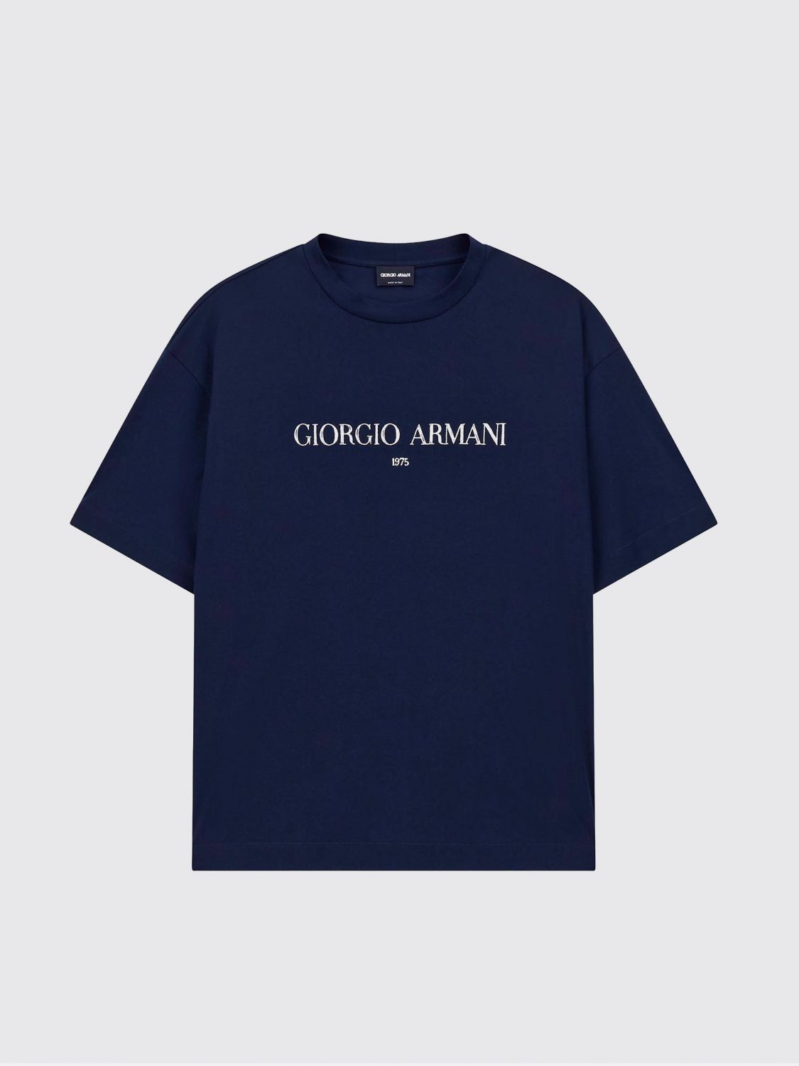 Giorgio Armani Giorgio Armani T-Shirt Men Blue Size US S / EU 44-46 / 1 - 1 Thumbnail