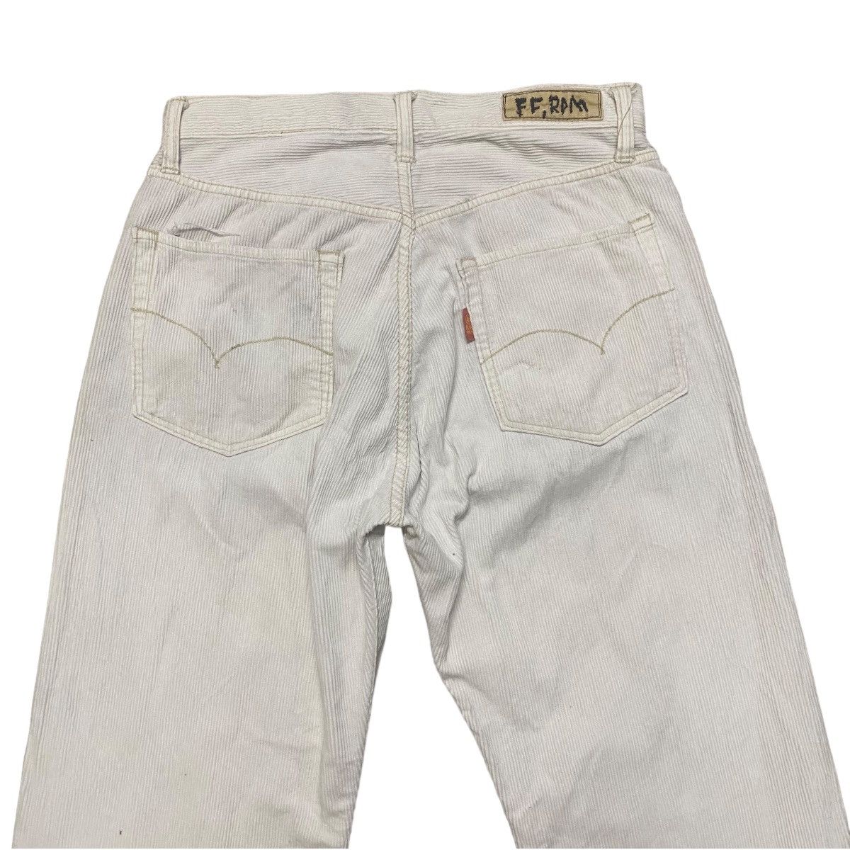 45rpm Vintage 45rpm White Corduroy Pants Size US 29 - 10 Thumbnail