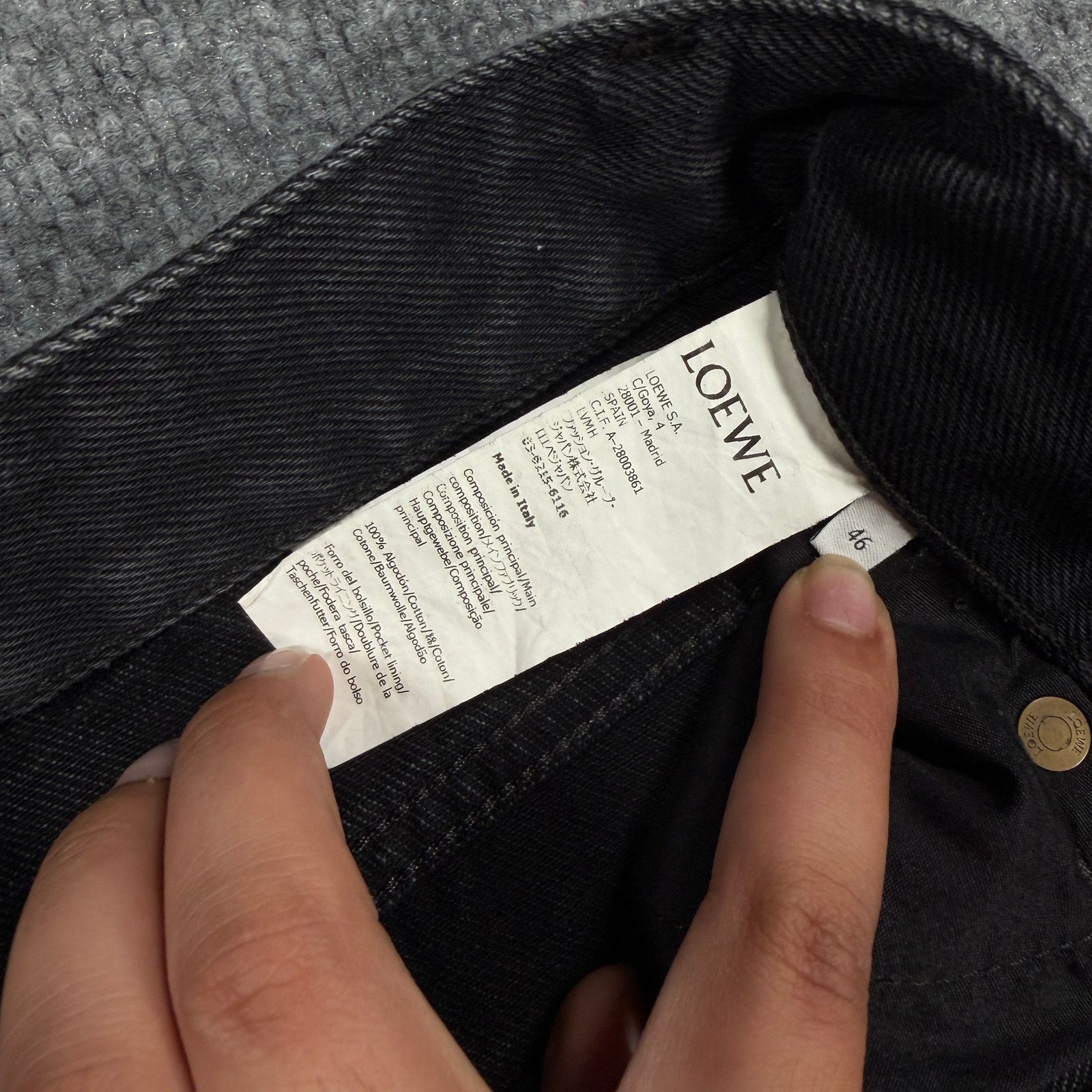 Loewe Loewe Anagram Baggy Jeans Size US 30 / EU 46 - 4 Thumbnail