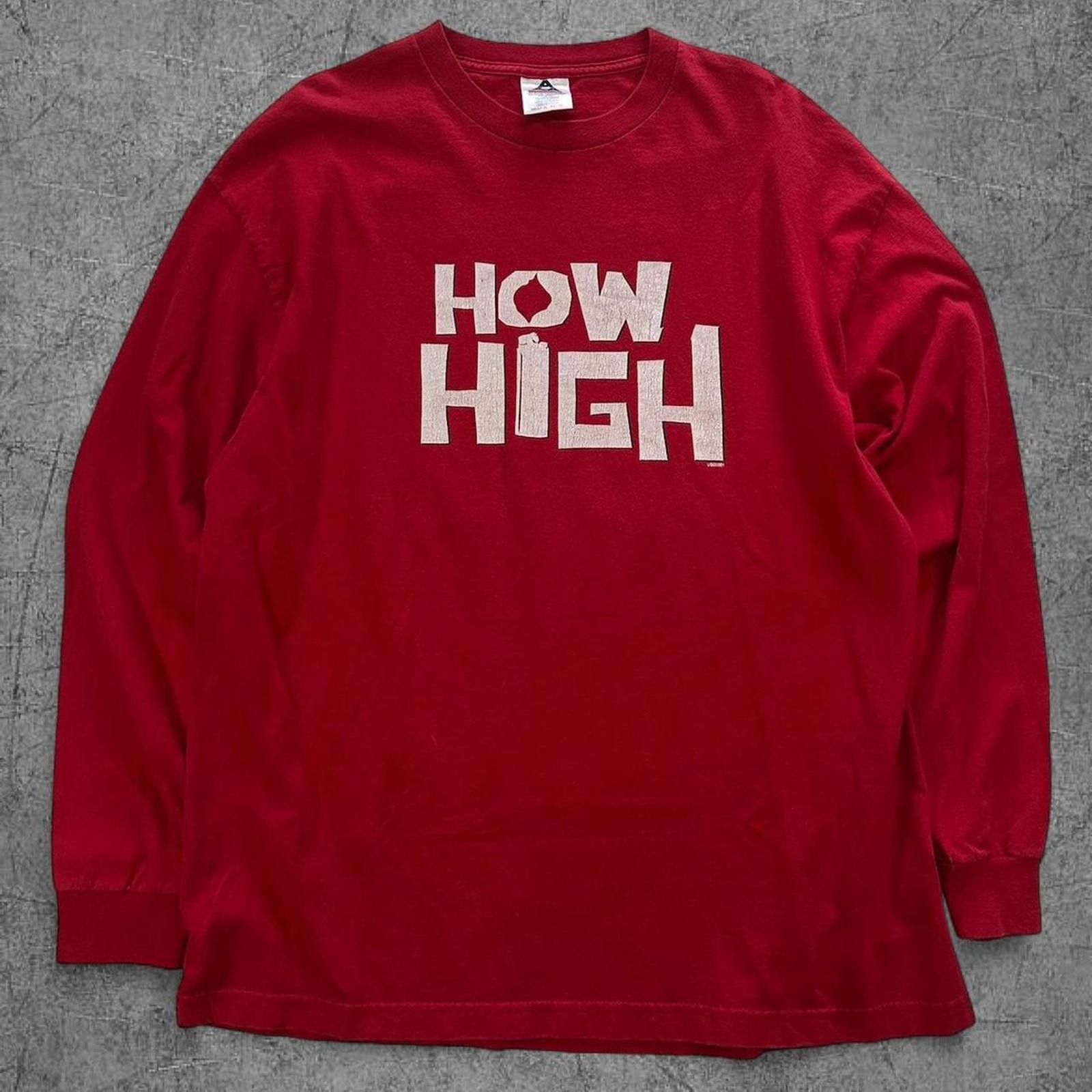 Vintage Vintage 2001 How High Movie Promo Long Sleeve Size US XL / EU 56 / 4 - 1 Thumbnail