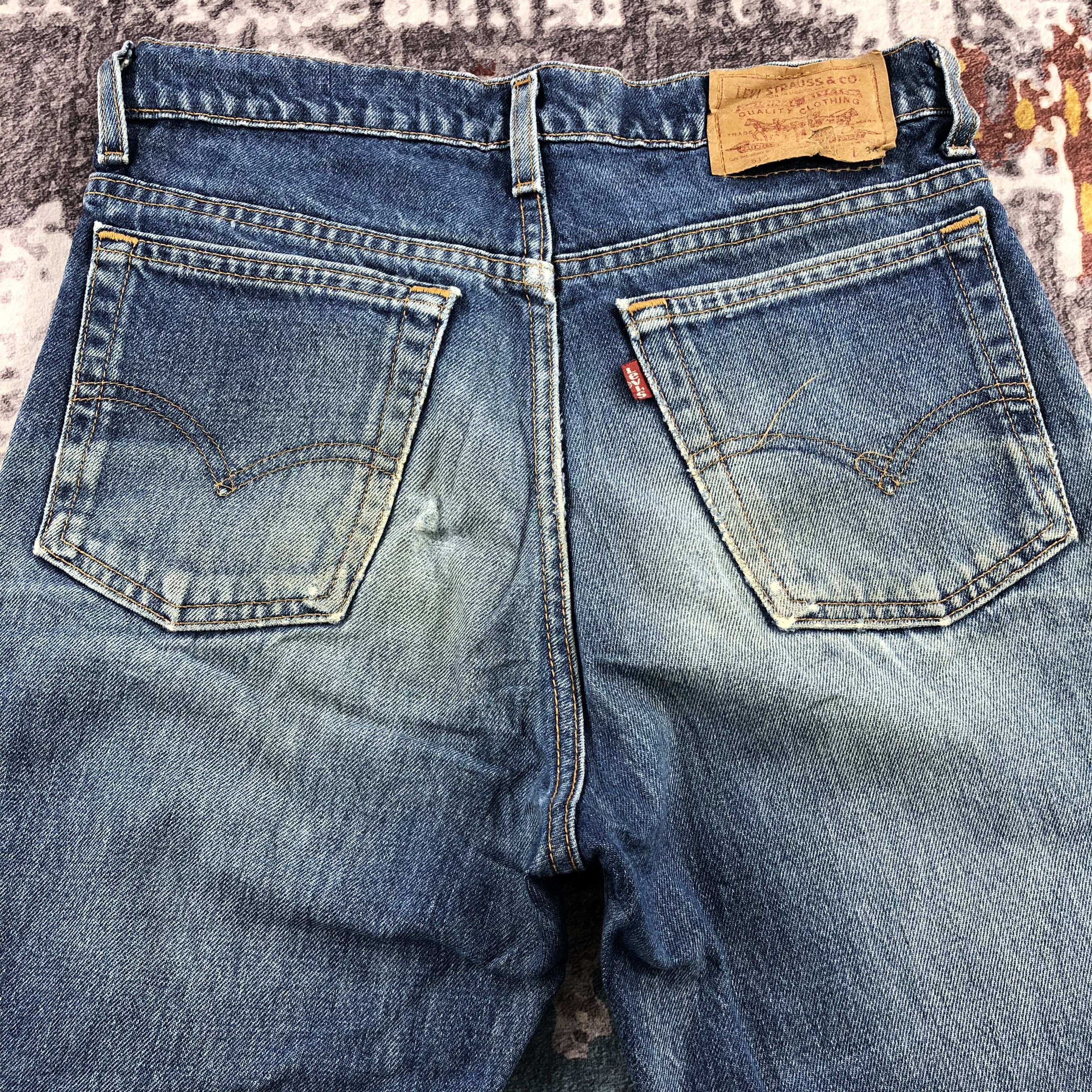 Levi's × Vintage 90s Vintage Blue Wash Levis 515 Jeans-JM2252 Size US 31 - 5 Thumbnail