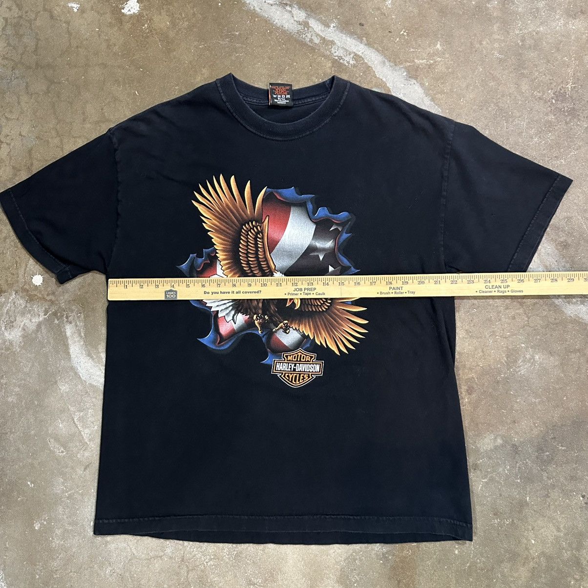 Harley Davidson Vintage Harley Davidson Eagle Breakthrough Tshirt Size US XL / EU 56 / 4 - 6 Thumbnail
