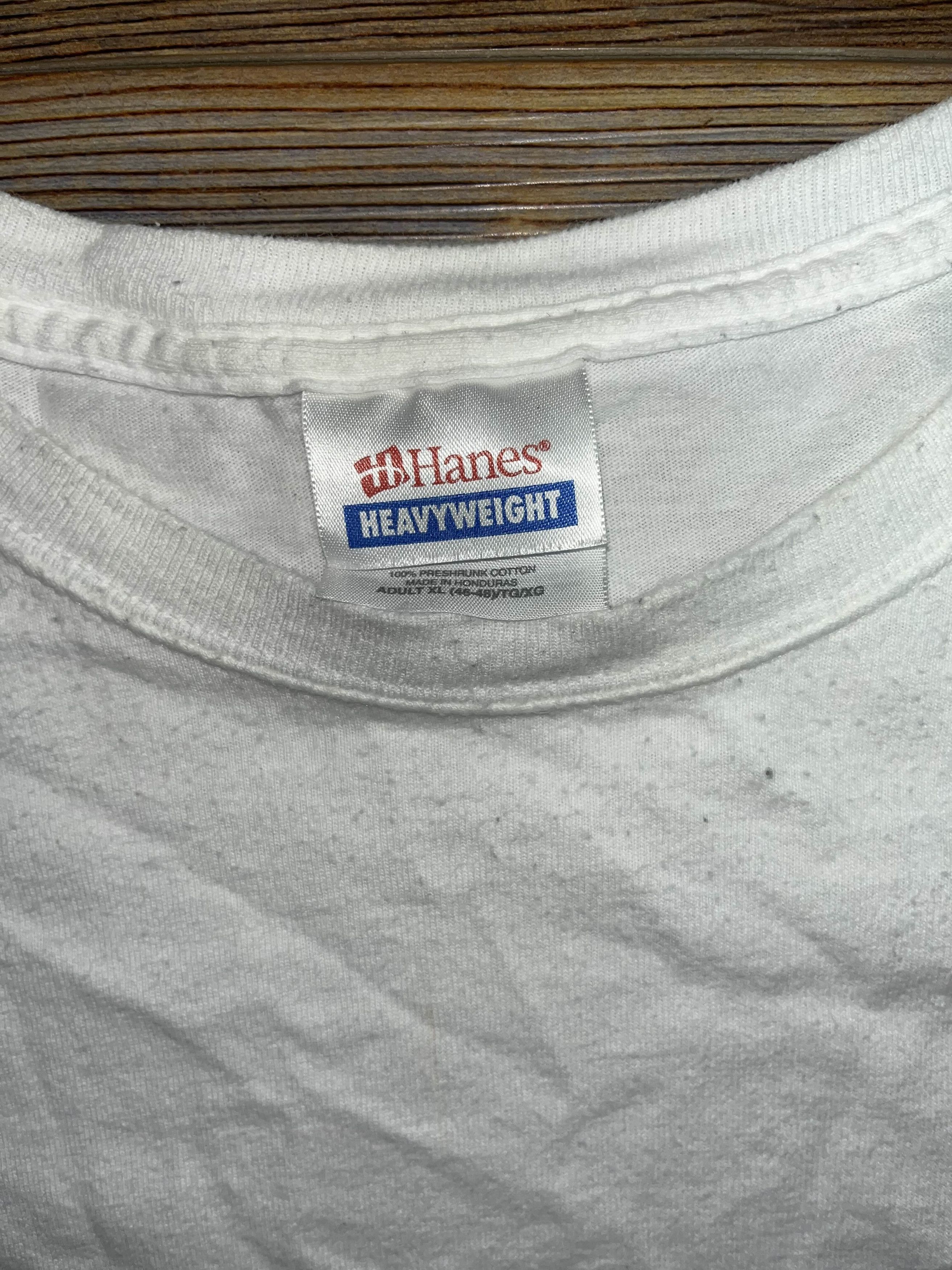 Hanes × Vintage Vintage Y2K Eagle USA Shirt Size US XL / EU 56 / 4 - 4 Thumbnail