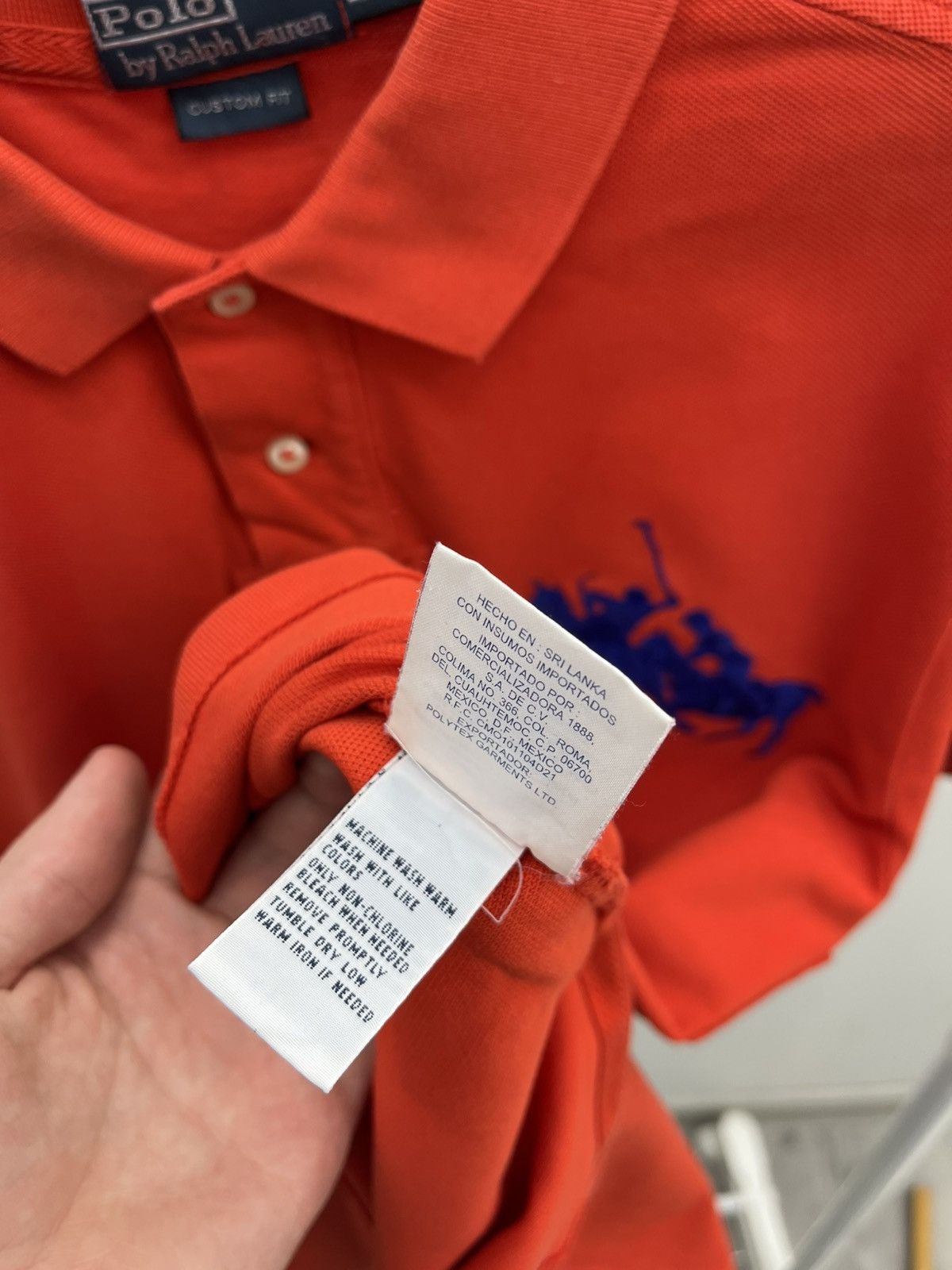 Polo Ralph Lauren Vintage Polo Ralph Lauren Rugby Big Logo 3 Polo Shirt Size US L / EU 52-54 / 3 - 6 Thumbnail