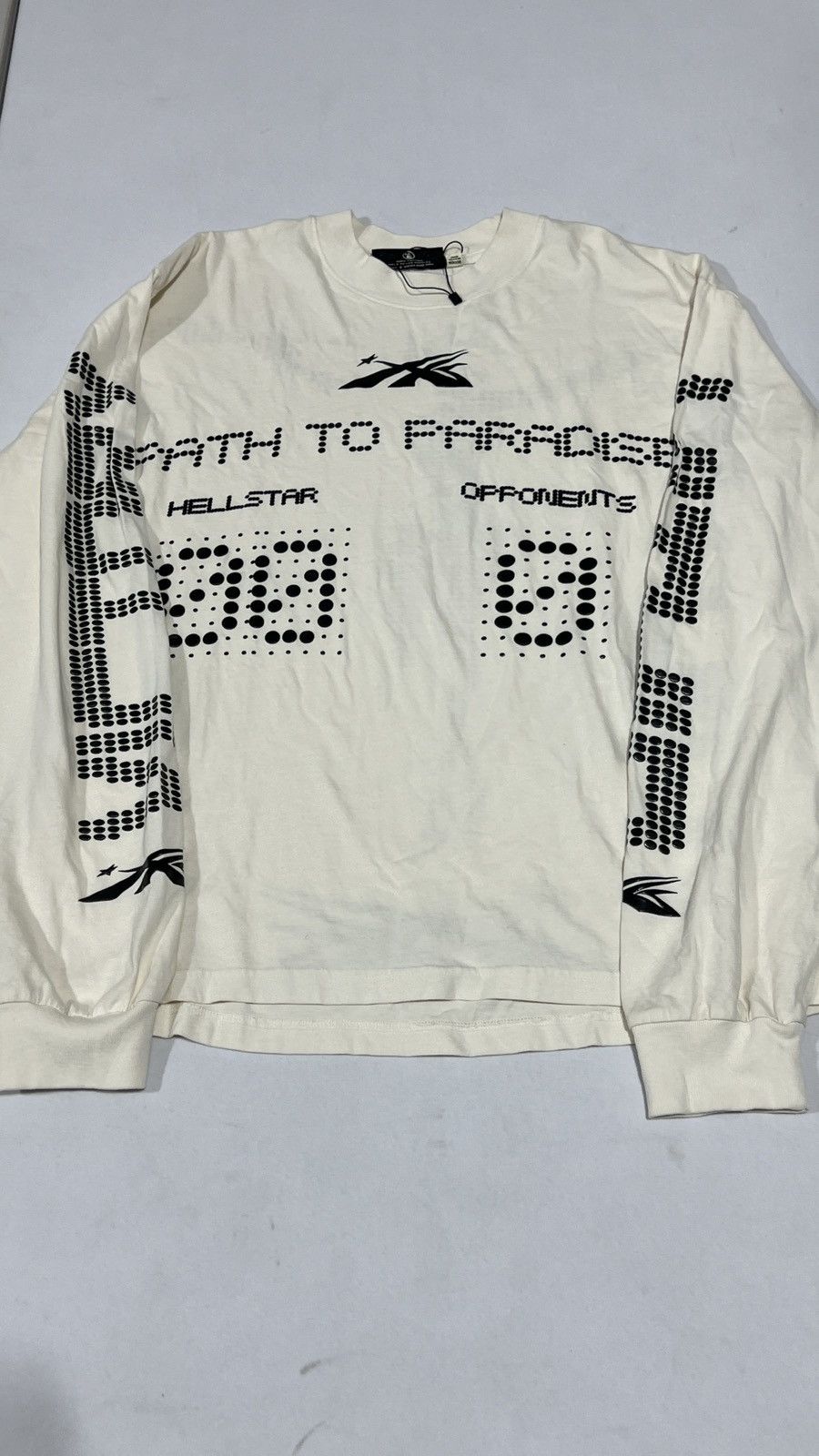 HELLSTAR Hellstar Scoreboard L/S White Tee Size US S / EU 44-46 / 1 - 1 Thumbnail