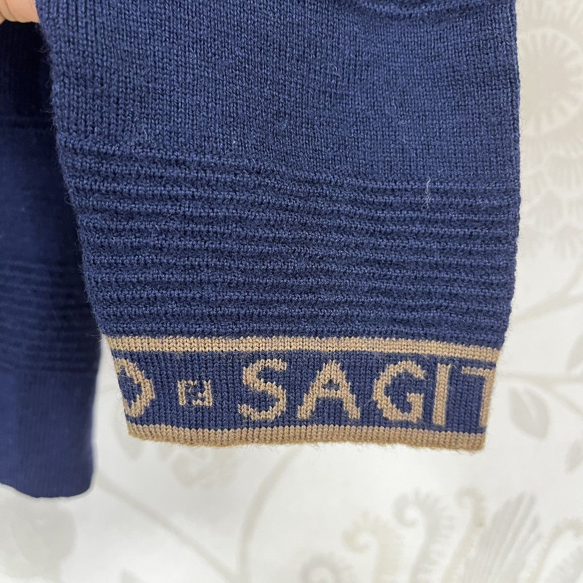 Fendi × Vintage Distressed FENDI Ripped Vintage Knitwear Sweater Size US S / EU 44-46 / 1 - 11 Thumbnail