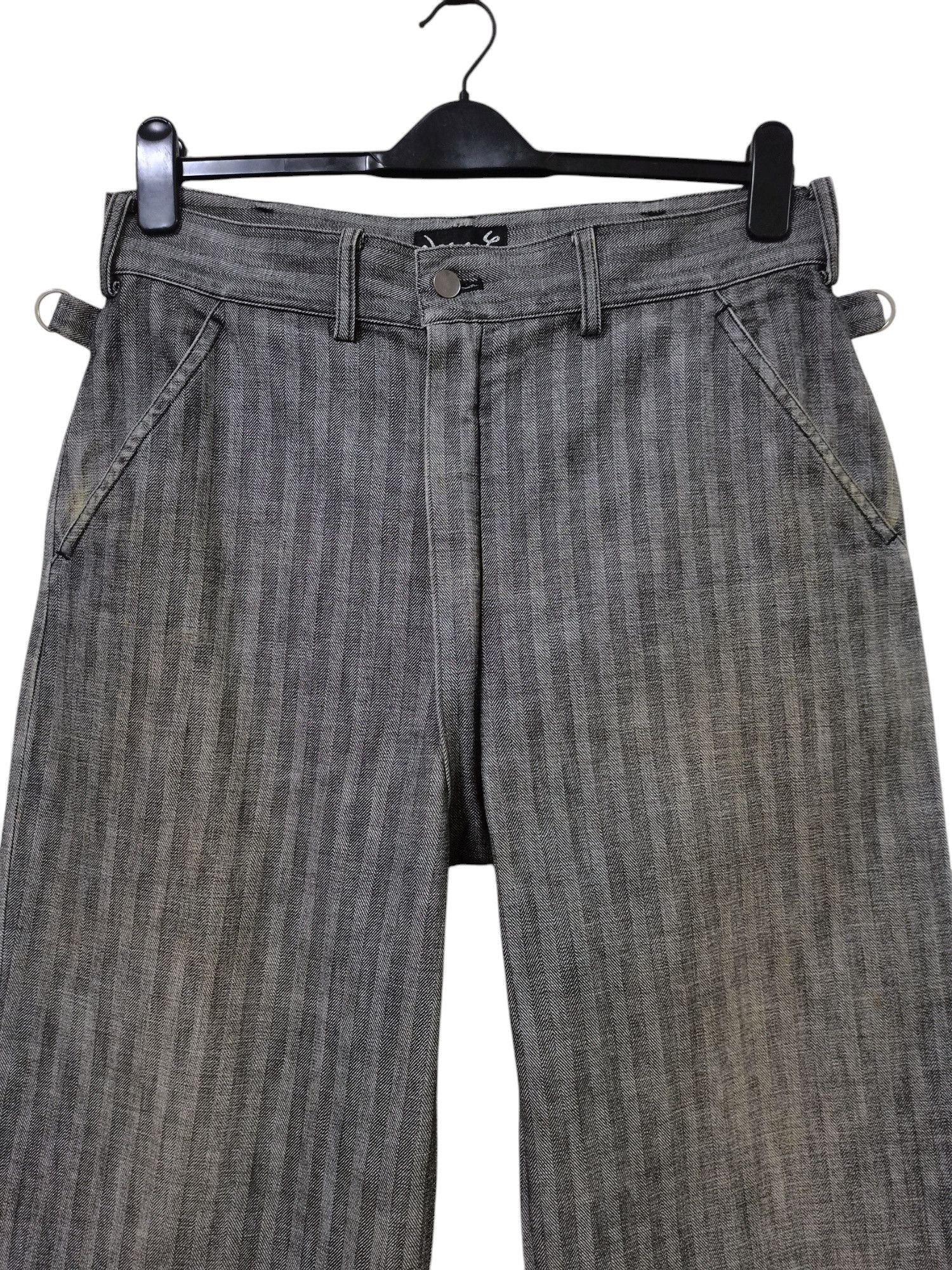 NEXUSVII Vintage Nexus 7 Punk Bondage Jeans Rare Made in Japan Size US 35 - 16 Thumbnail