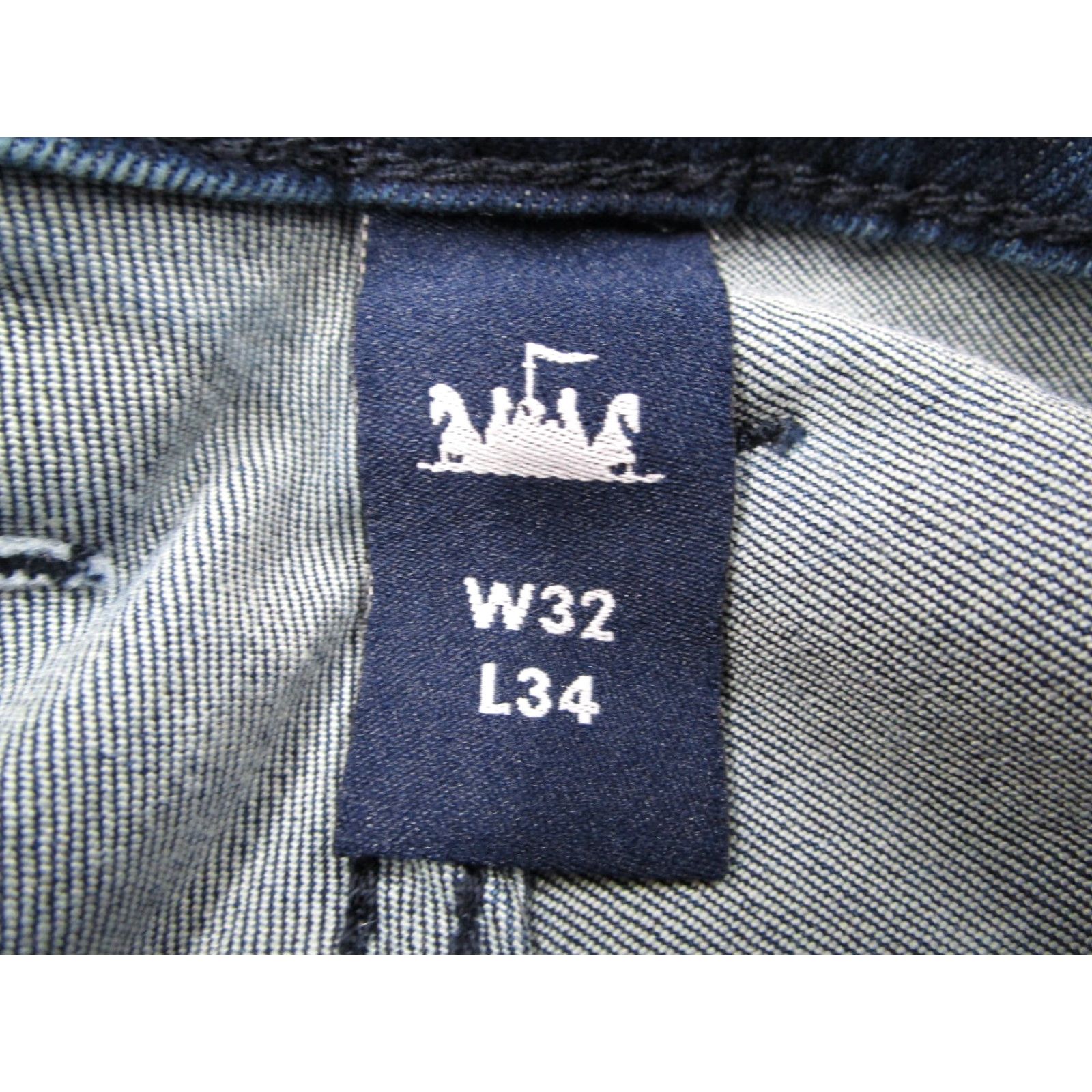 Citizen VINTAGE Fitizen Jeans Men 32 Blue Straight Slim Denim 2010s 5-Pocket Blue Mens Size US 32 / EU 48 - 3 Thumbnail