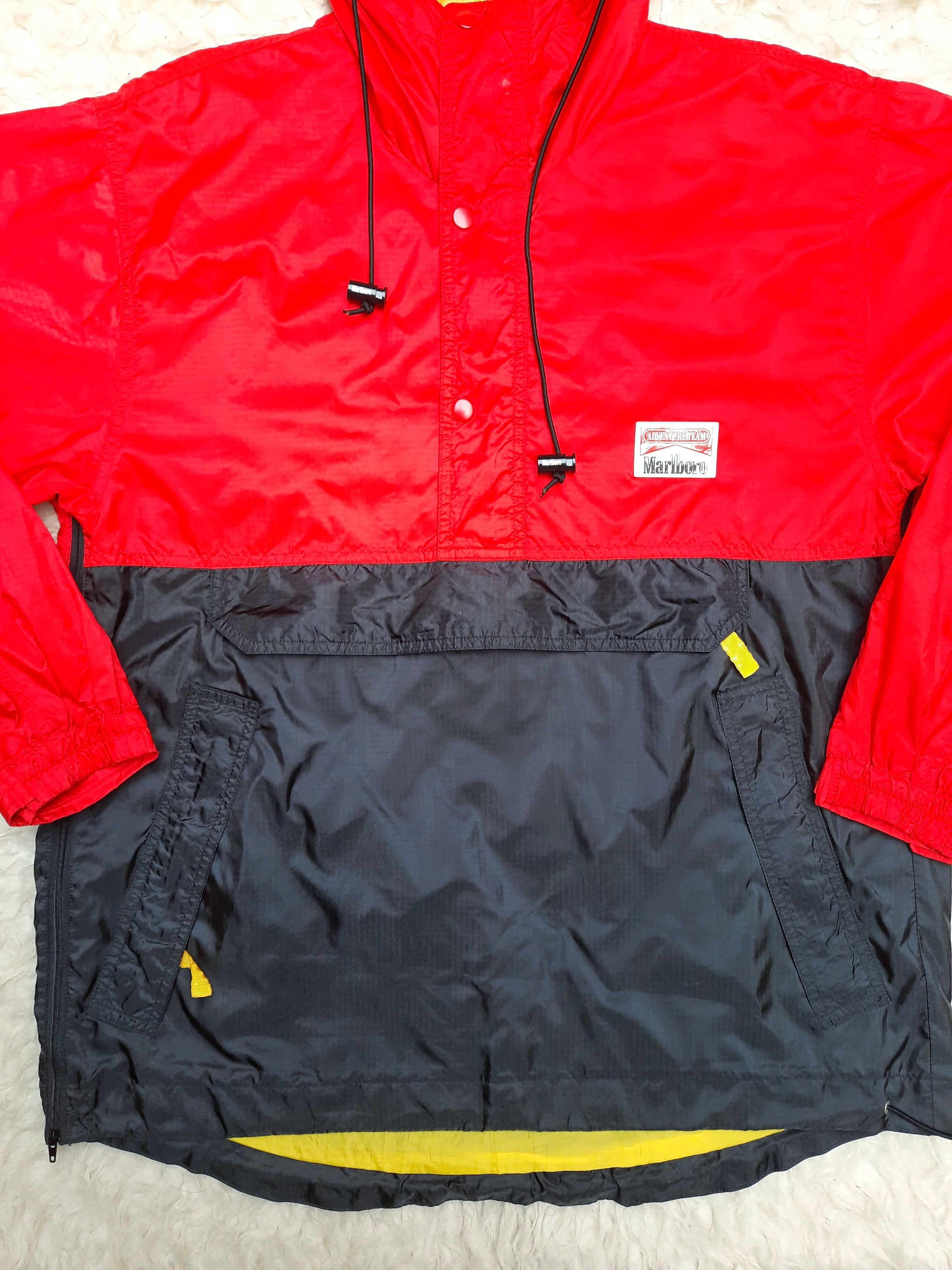 Marlboro Marlboro Vintage Zip Up Windbreaker Size US XL / EU 56 / 4 - 2 Thumbnail