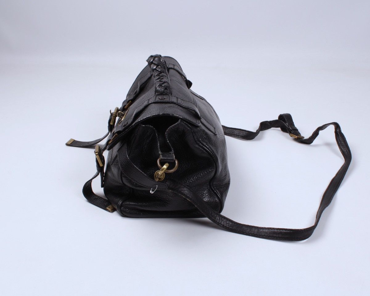 Designer × Mulberry MULBERRY Alexa Leather Black Handle Shoulder Bag 390207 Size ONE SIZE - 3 Thumbnail
