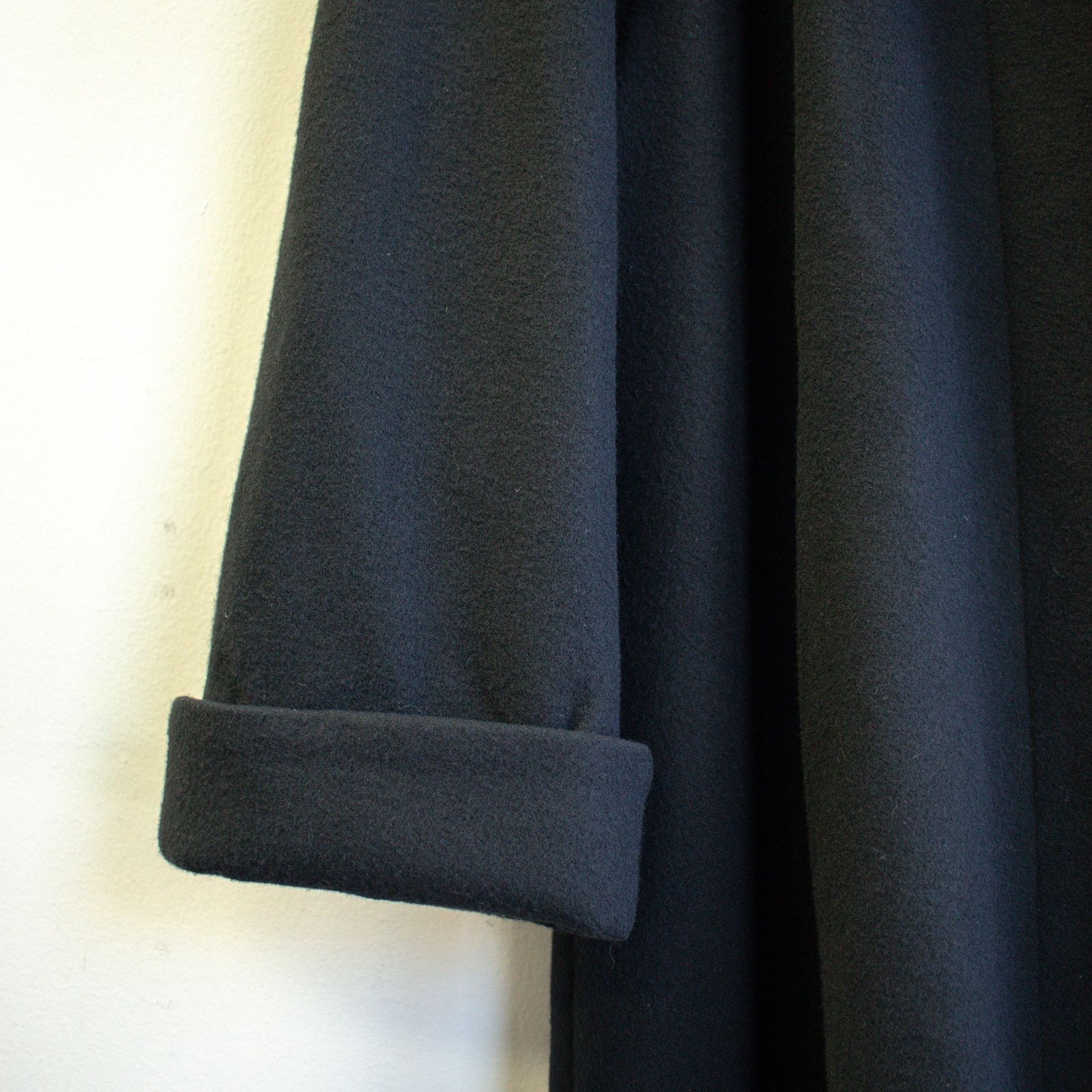 Vintage VTG Donny Brook Black Long Wool Coat with Fur Hood Size 12 Size XL / US 12-14 / IT 48-50 - 5 Thumbnail