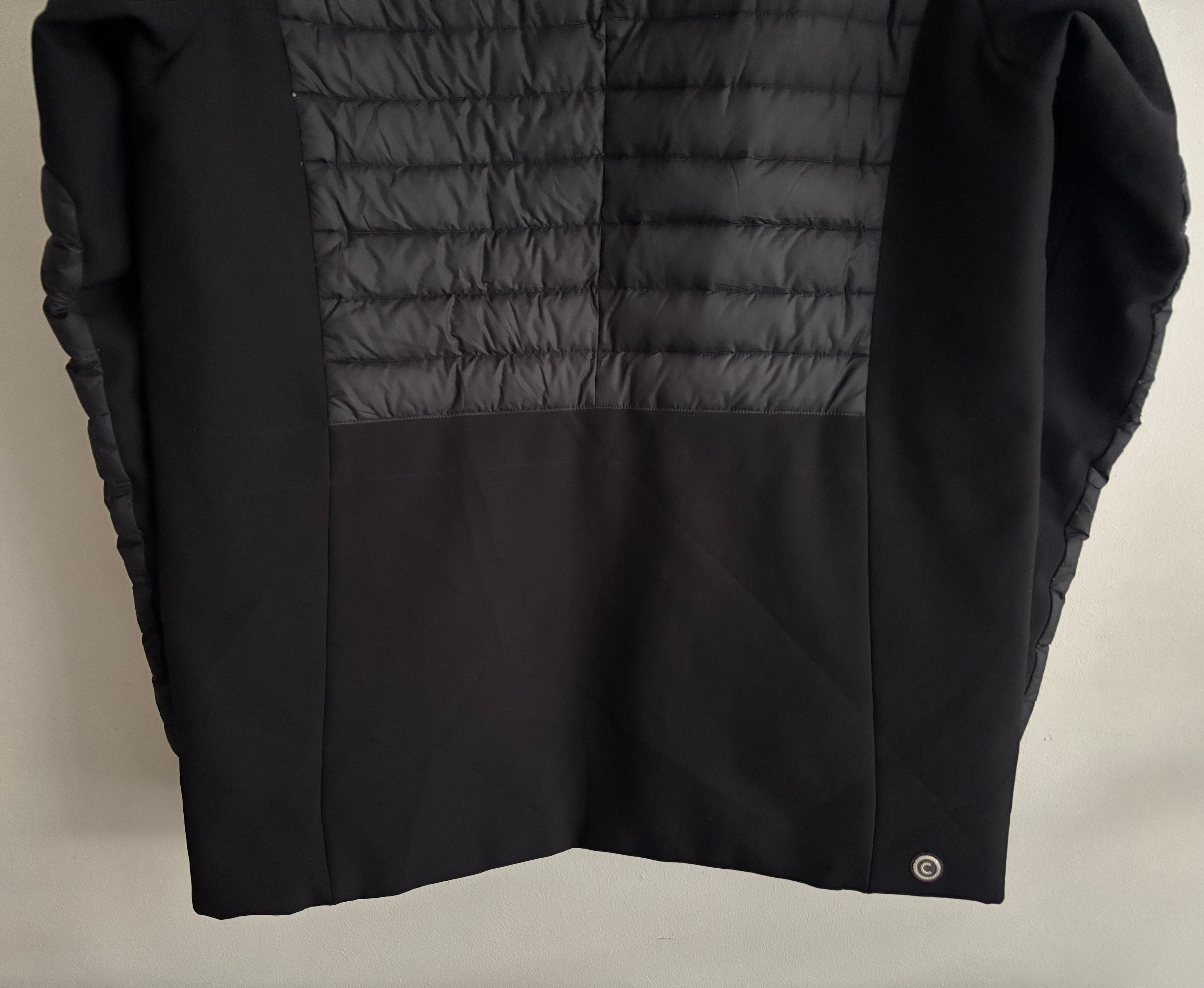 Colmar $745 Black Mixed Media Long Down Puffer Jacket/ Parka Large Size US L / EU 52-54 / 3 - 9 Thumbnail