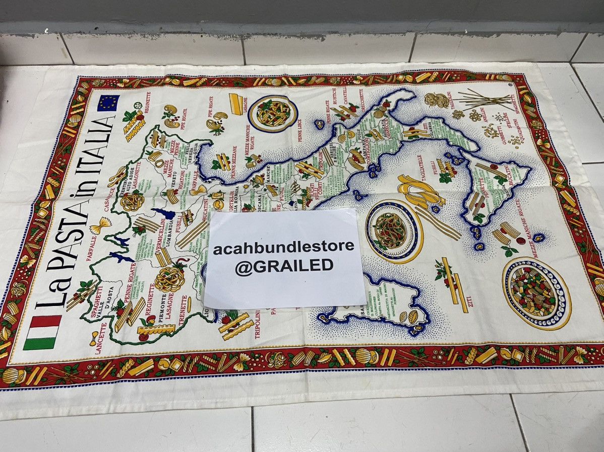 Other LA PASTA IN ITALIA MAP KITCHEN TOWEL Size ONE SIZE - 11 Thumbnail