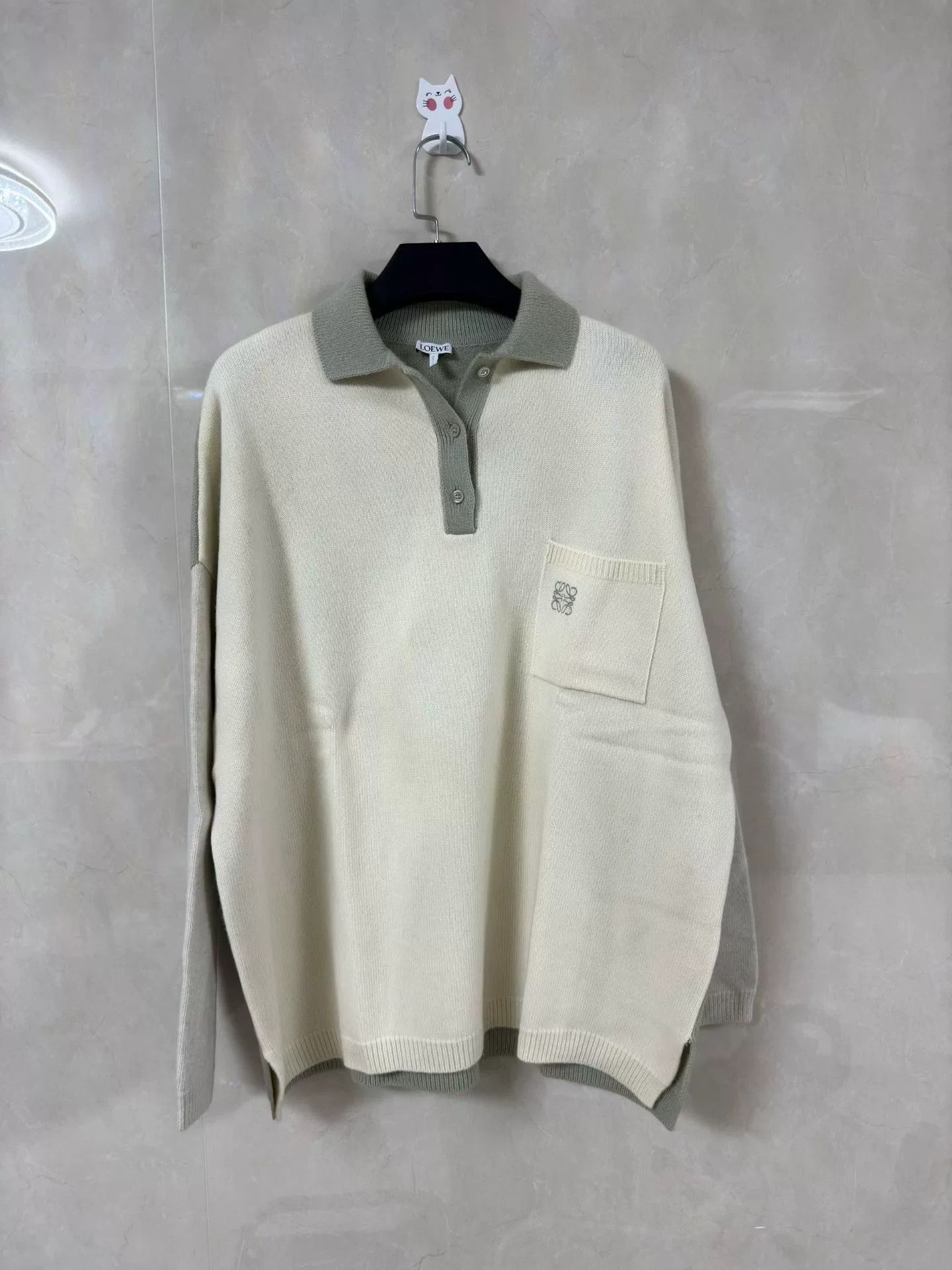 Loewe Loewe Wool Polo Shirt Size S Size US S / EU 44-46 / 1 - 1 Thumbnail