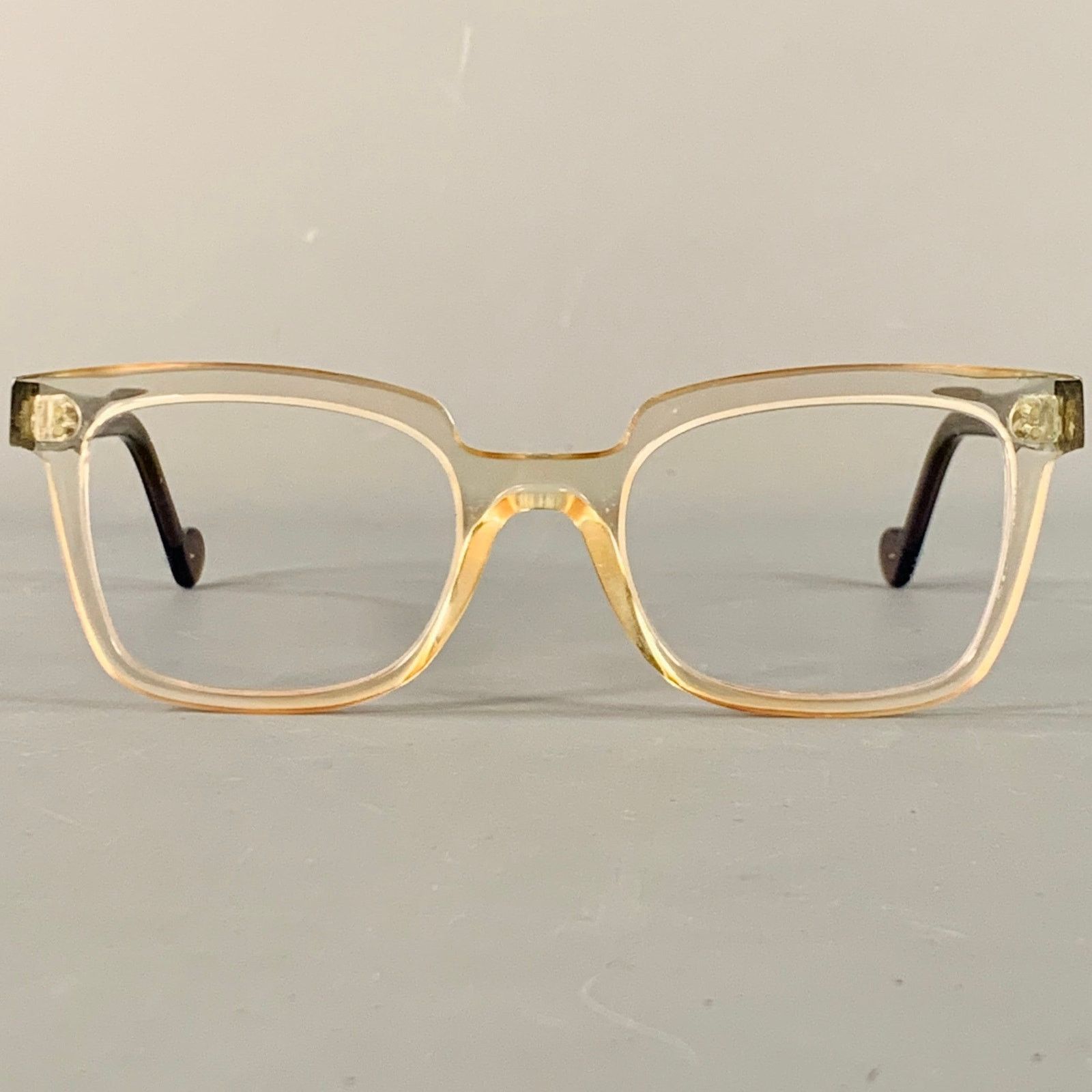 Anne & Valentin O Life Brown Clear Two Tone Acetate Frames Eyewear Size ONE SIZE - 1 Thumbnail