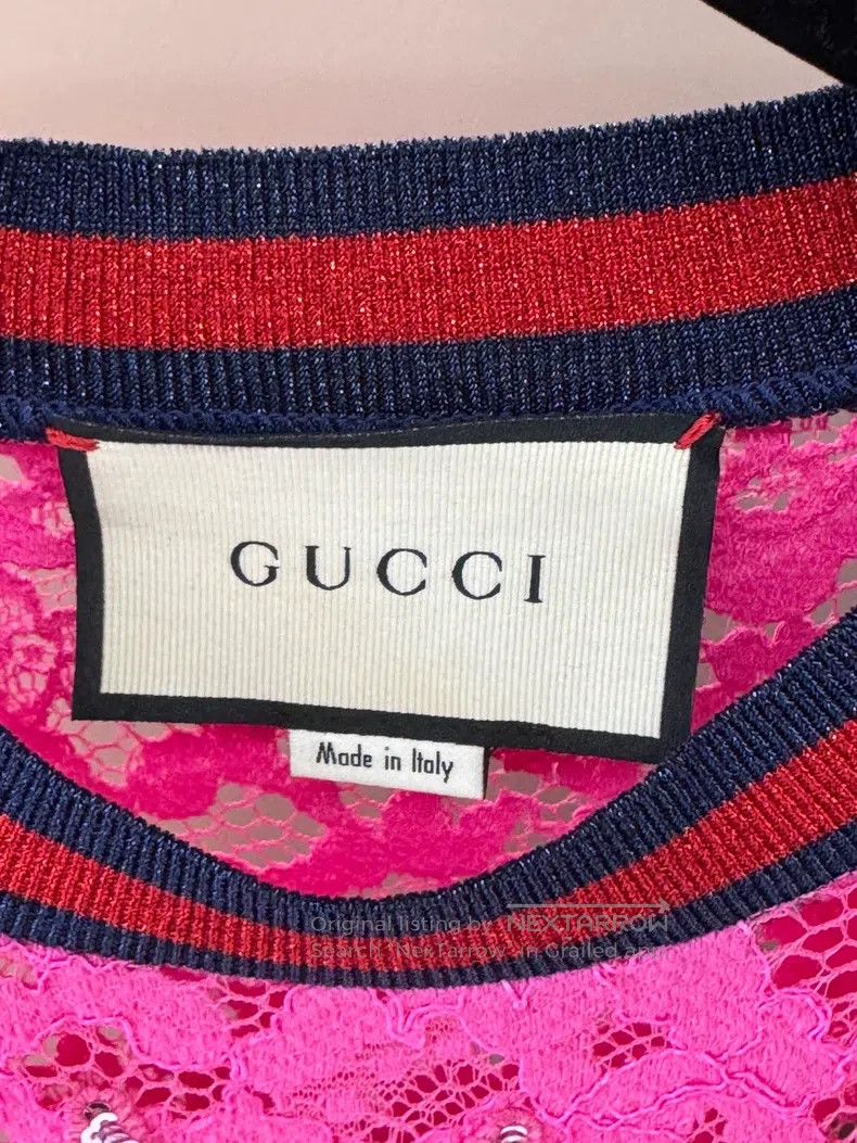 Gucci Gucci Sequin colour flying saucer short sleeve Size XS / US 0-2 / IT 36-38 - 4 Thumbnail