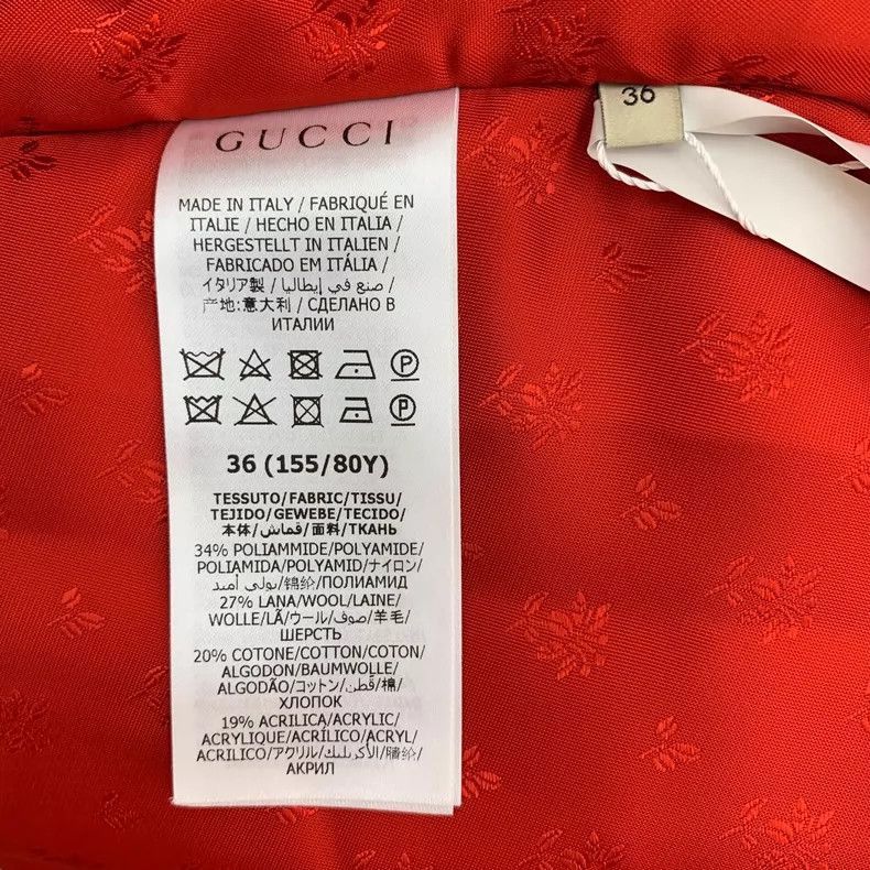Gucci Gucci Checkered Wool Hooded Jacket-2506 Size US XS / EU 42 / 0 - 7 Thumbnail