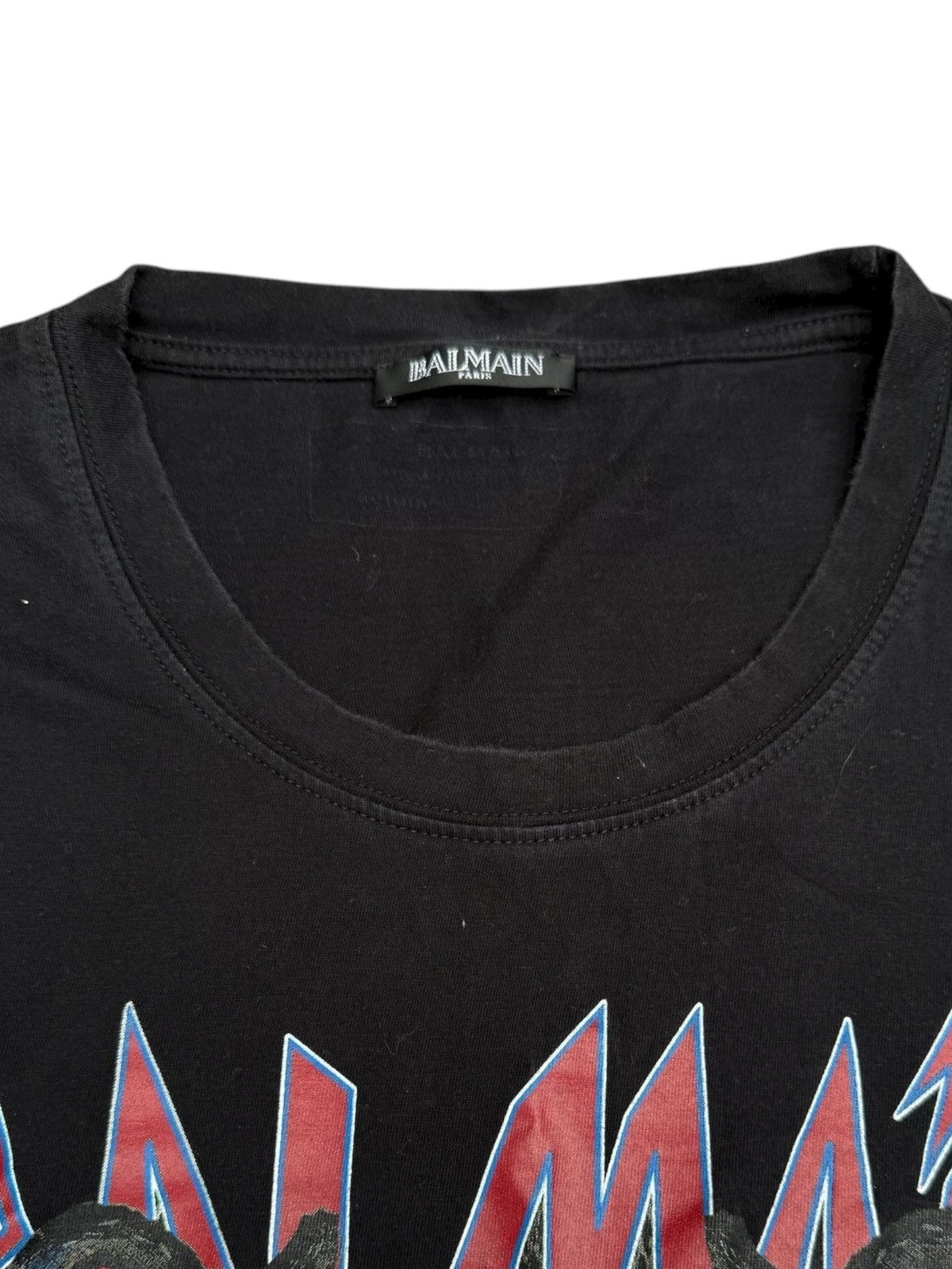 Balmain Balmain rock graphic t shirt Size US S / EU 44-46 / 1 - 6 Thumbnail