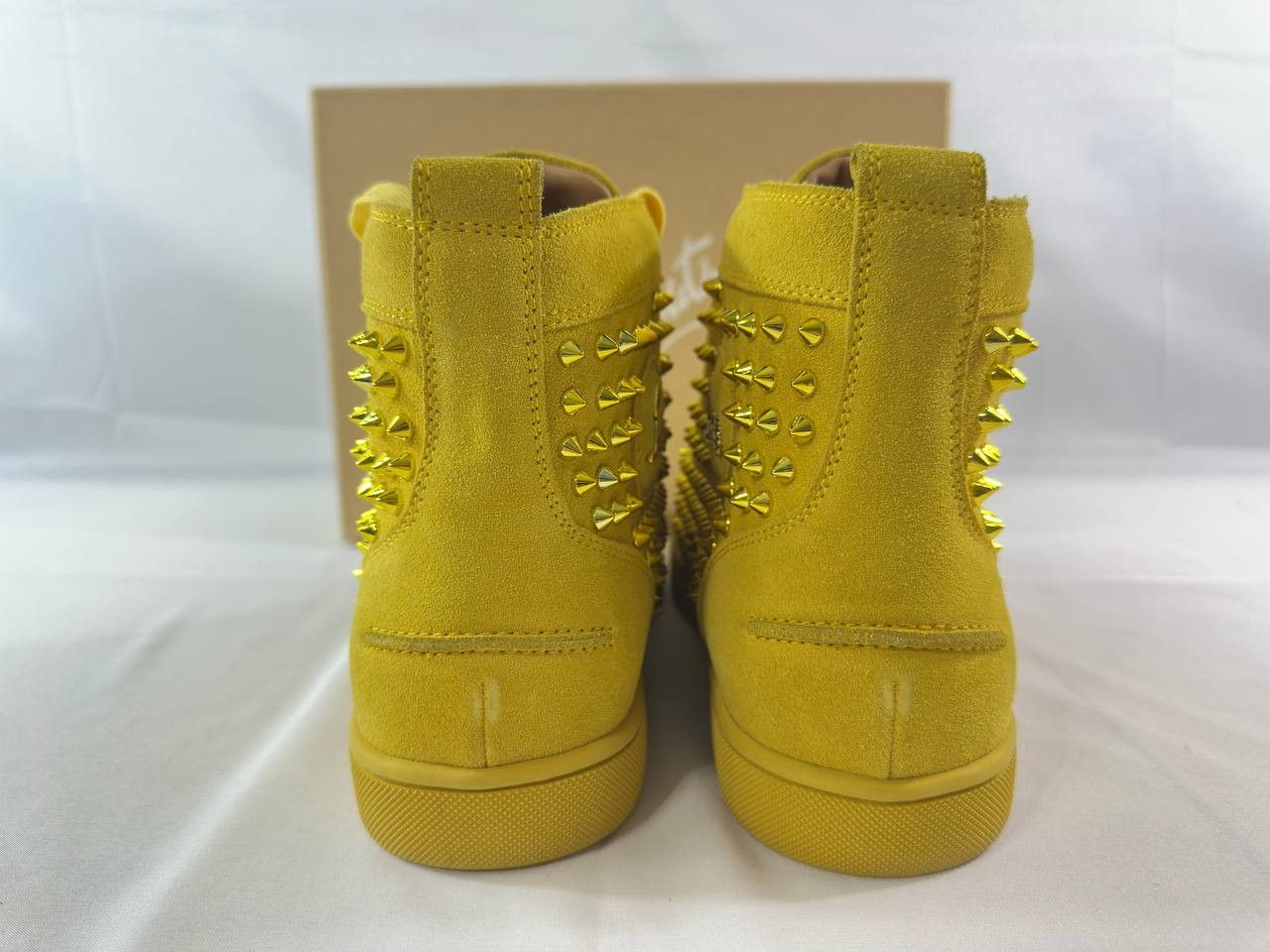 Christian Louboutin Christian Louboutin Louis Orlato Spikes Flat Sneakers Suede Size US 11 / EU 44 - 6 Thumbnail