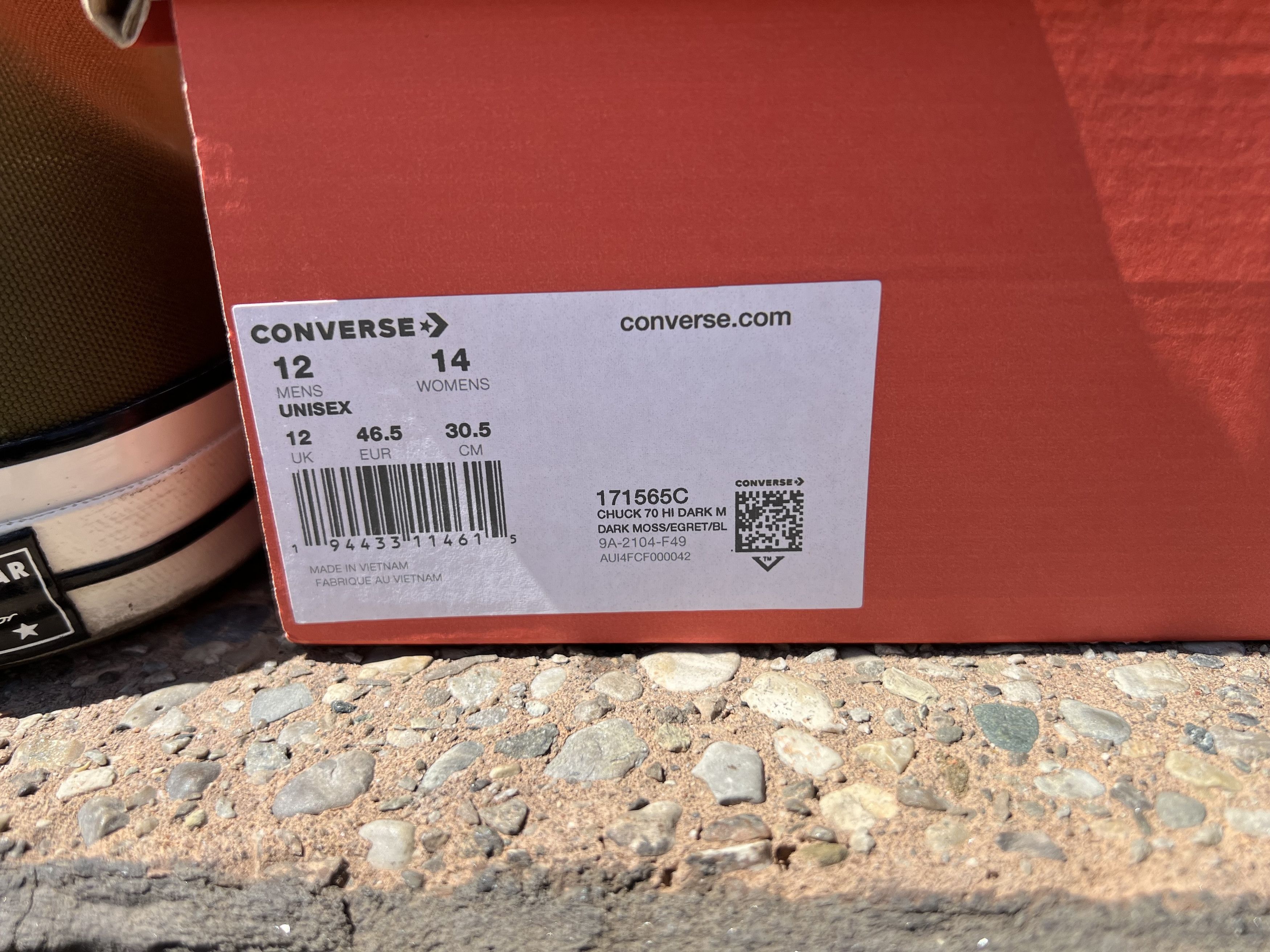 Converse Converse Chuck 70 High 'Dark Moss' Size 12 Size US 12 / EU 45 - 7 Thumbnail