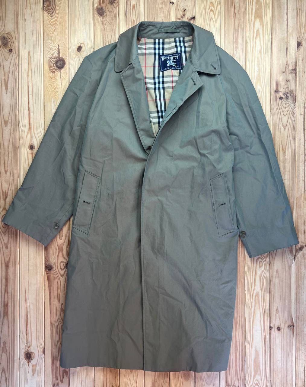 Burberry Vintage trench coat Burberrys Nova Check Size US L / EU 52-54 / 3 - 2 Thumbnail