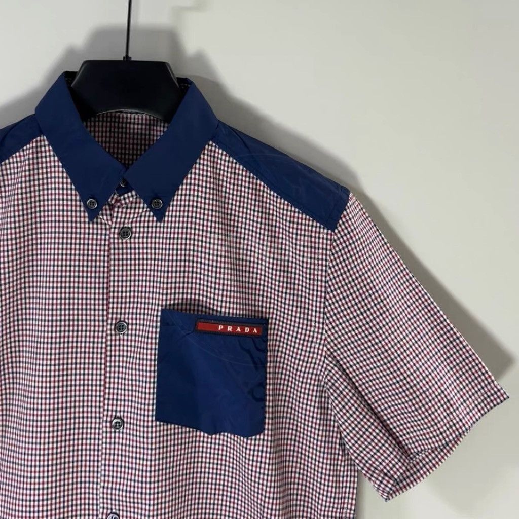 Prada Sz38 Prada Nylon Patches Joint Shirt-2508 Size US M / EU 48-50 / 2 - 4 Thumbnail