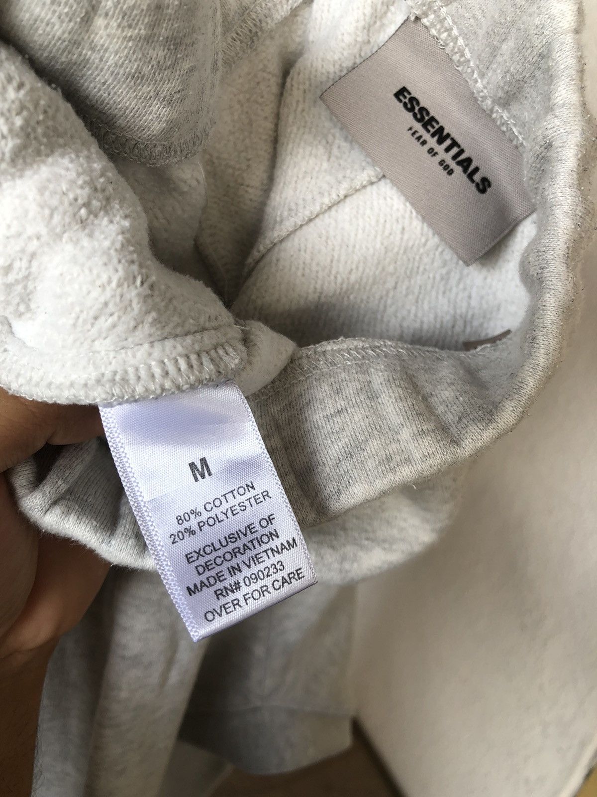 Essentials Essentials x Fear of God Gray Core Sweatpants Size US 33 - 15 Thumbnail