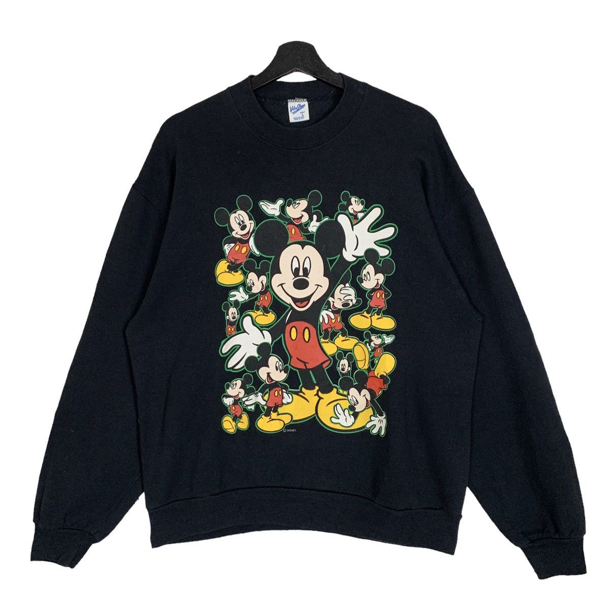 Mickey Mouse Vintage 90s Velva Sheen Mickey Mouse Disney Sweatshirt SizeM Size US M / EU 48-50 / 2 - 1 Thumbnail