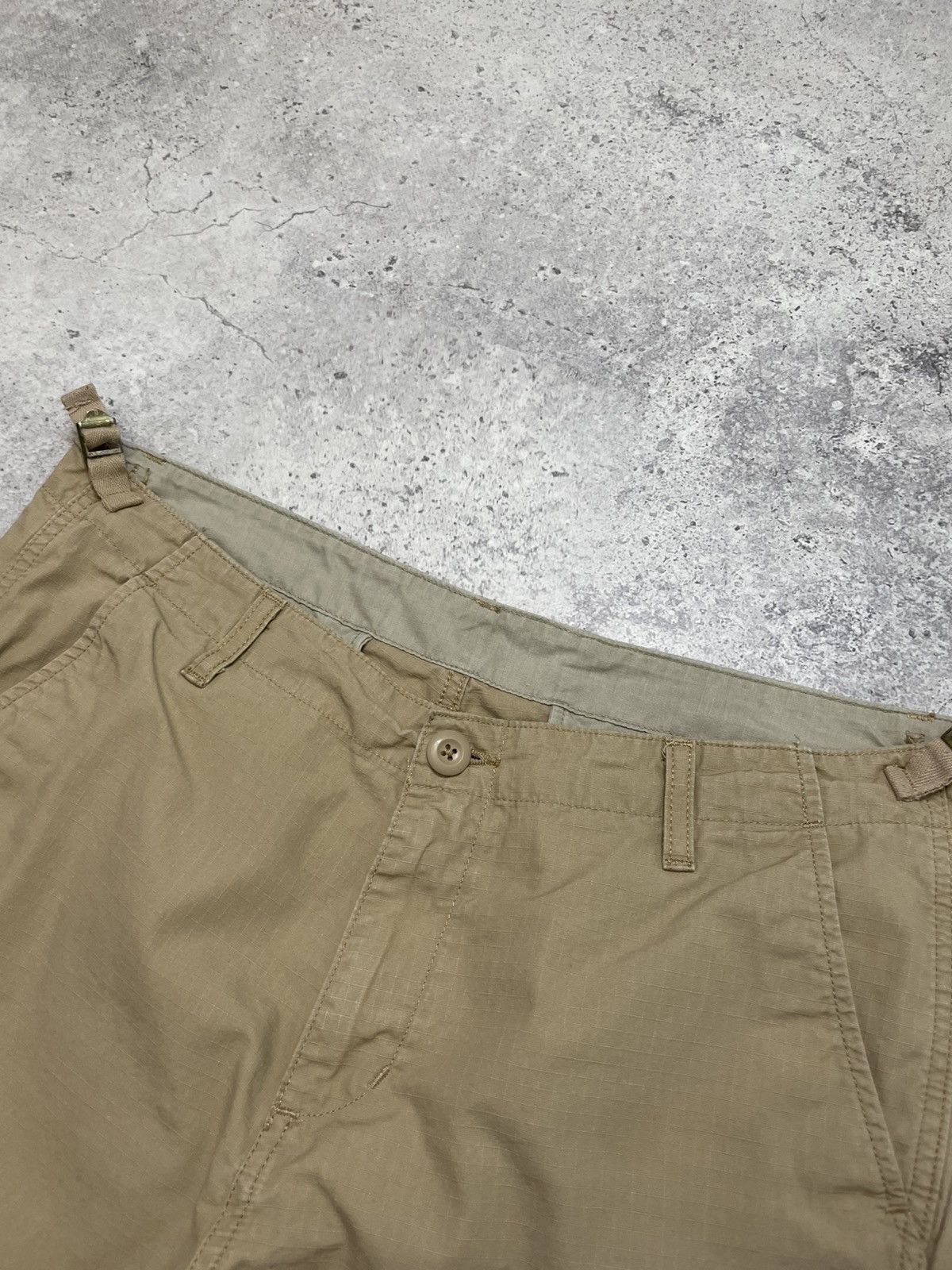 Carhartt Wip Vintage Carhartt WIP Aviation Cargo Beige Pants Size 33 x 32 Size US 33 - 9 Thumbnail
