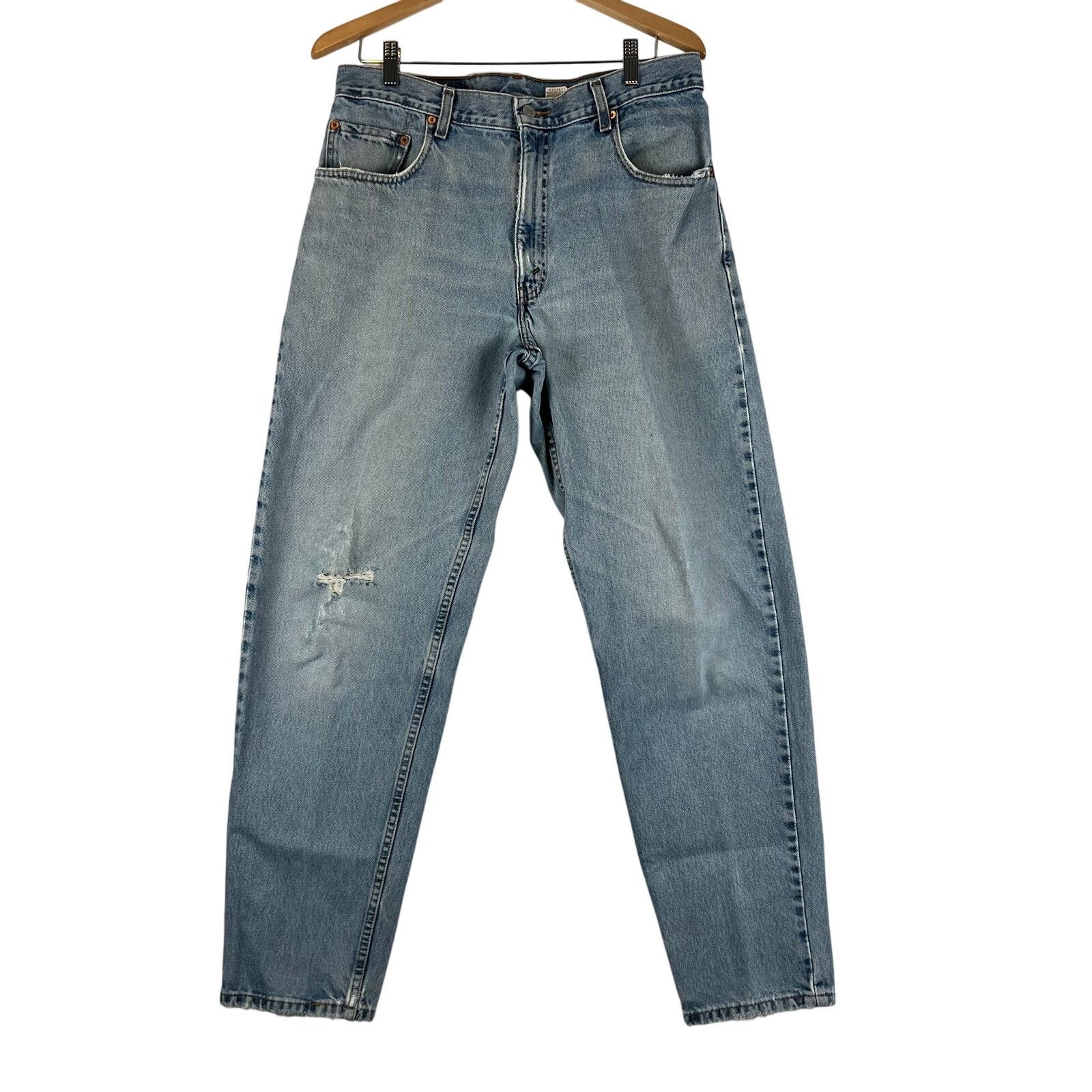 Levi's VTG Levis 560 Jeans Men 34x32 Blue Loose 90s Y2K Light Denim Size US 34 / EU 50 - 1 Thumbnail