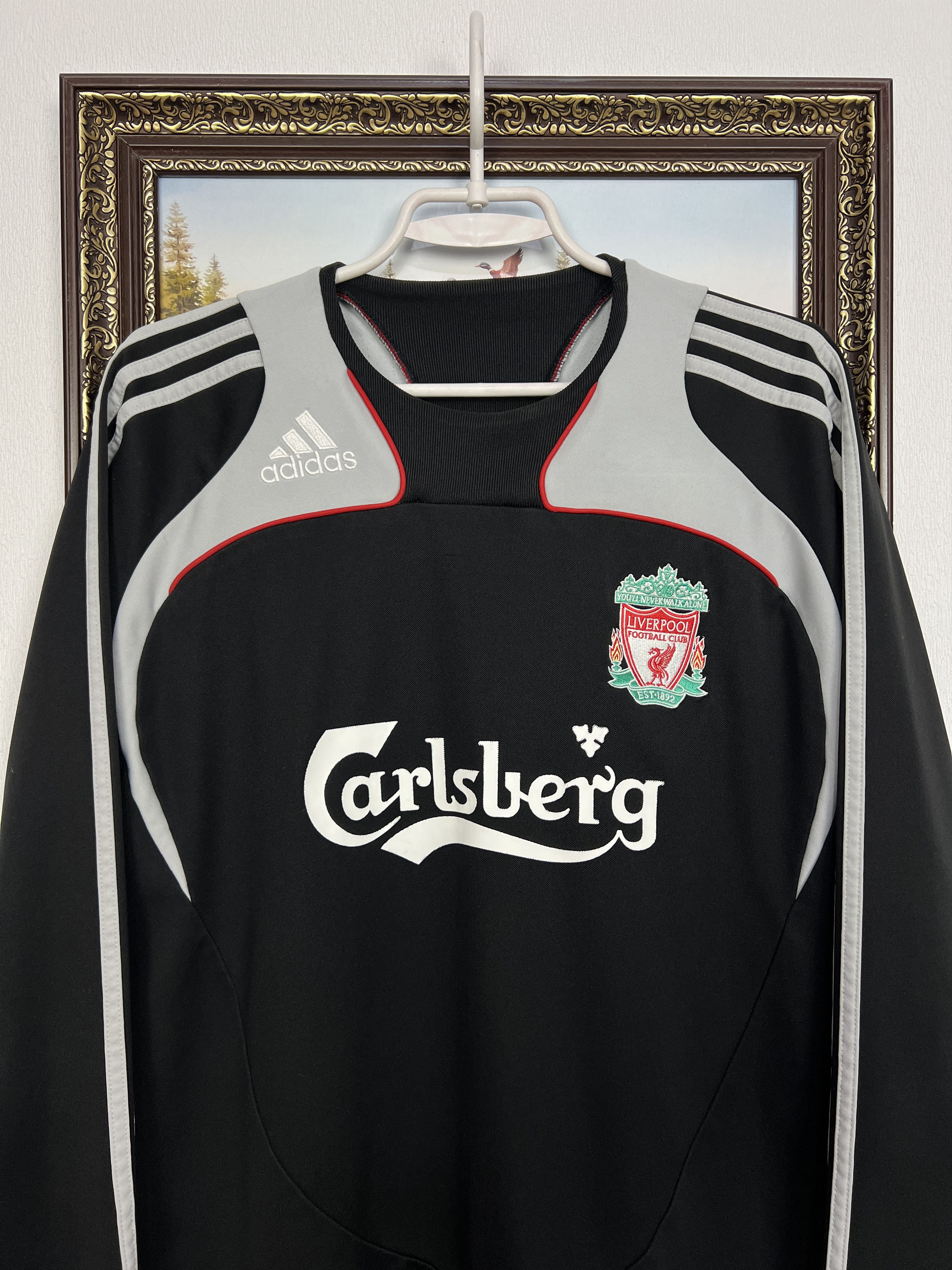 Adidas Vintage Liverpool Football Sweatshirt Soccer Jacket Crewneck Size US M / EU 48-50 / 2 - 2 Thumbnail