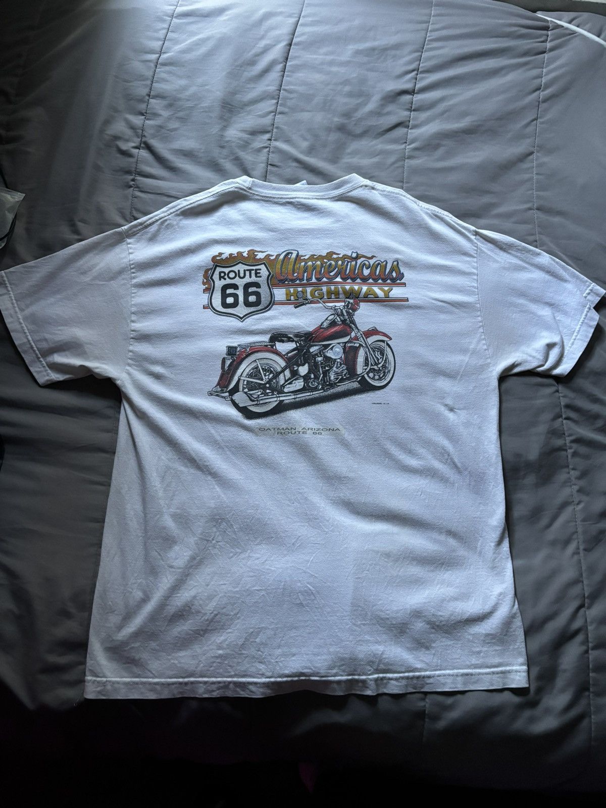 Vintage Route 66 Vintage Tee Size US XL / EU 56 / 4 - 2 Thumbnail