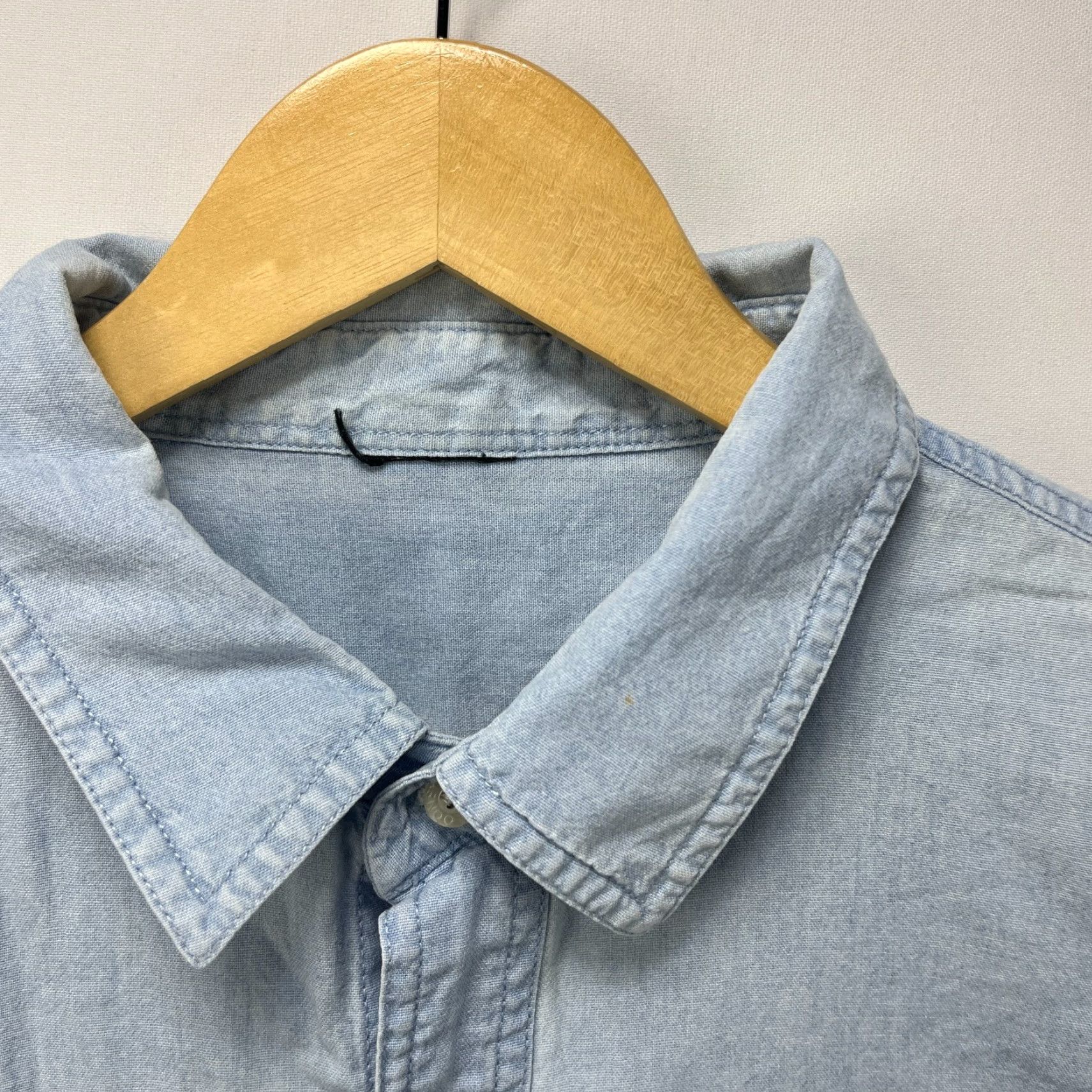Vintage VINTAGE 90s Looney Tunes Button-Up Longsleeve Shirt 2XL Men Blue XXXL? Size US XXL / EU 58 / 5 - 4 Thumbnail