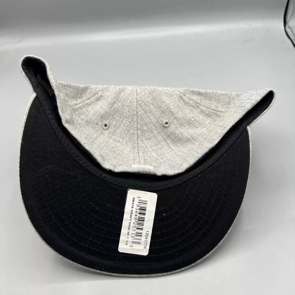New Era Miami Heat Hat Men 7 1/2 59Fifty New Era Fitted New with Pin Size ONE SIZE - 4 Thumbnail