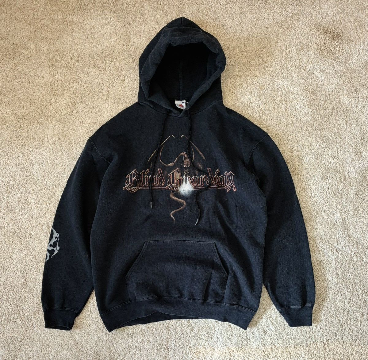 Vintage Vintage Blind Guardian Graphic Boxy 20 Hoodie Size US L / EU 52-54 / 3 - 1 Thumbnail