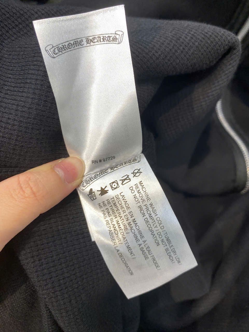 Chrome Hearts CHROME HEARTS Camo Horseshoe Zip Up Hoodie BLACK Size US M / EU 48-50 / 2 - 11 Thumbnail