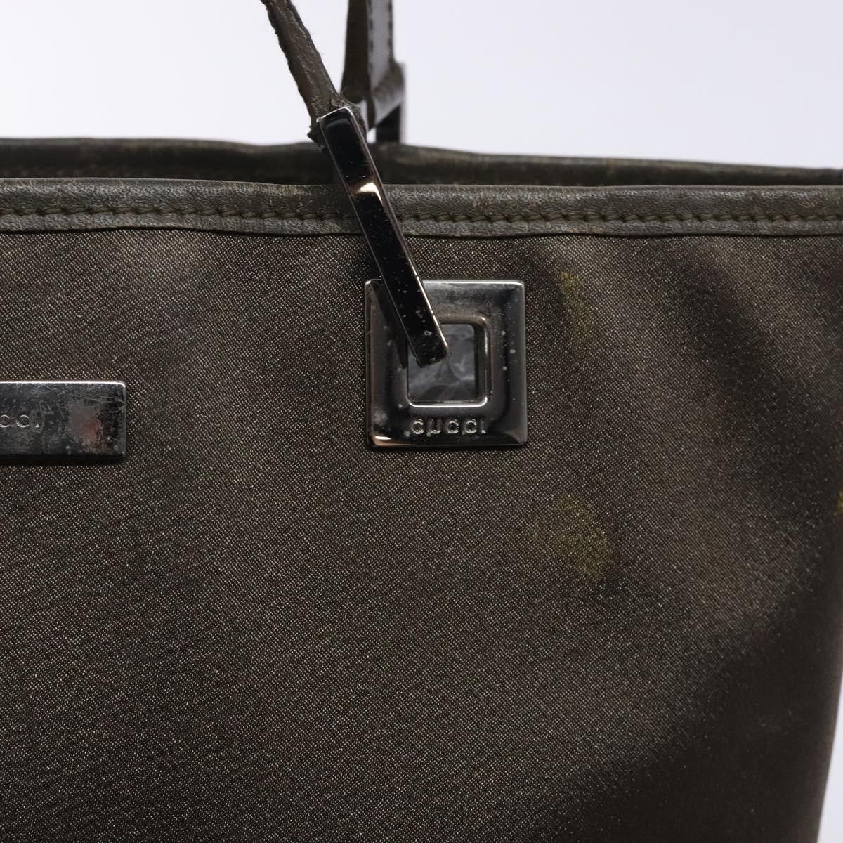 Gucci GUCCI Tote Bag Satin Brown Silver 002 002 Size ONE SIZE - 15 Thumbnail