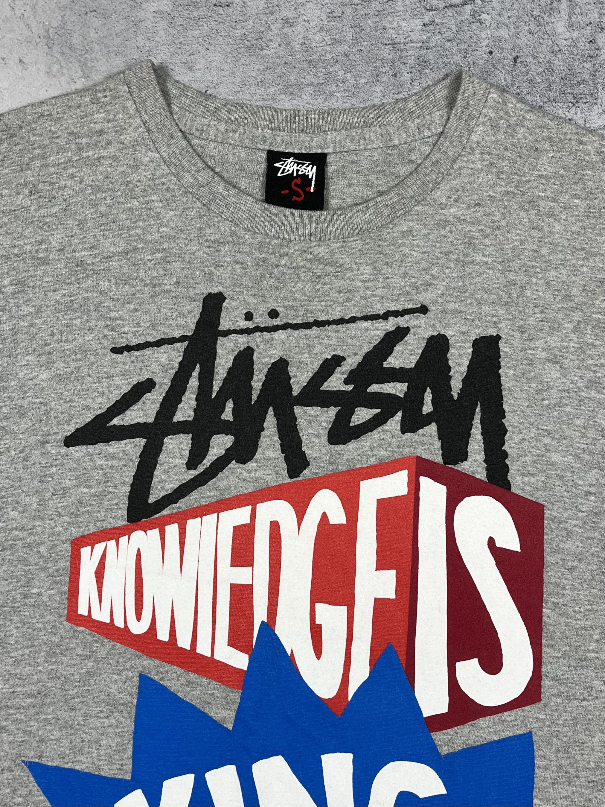 Stussy Vintage Stussy King Graffiti Big Logo T Shirt 00’s Size US S / EU 44-46 / 1 - 8 Thumbnail