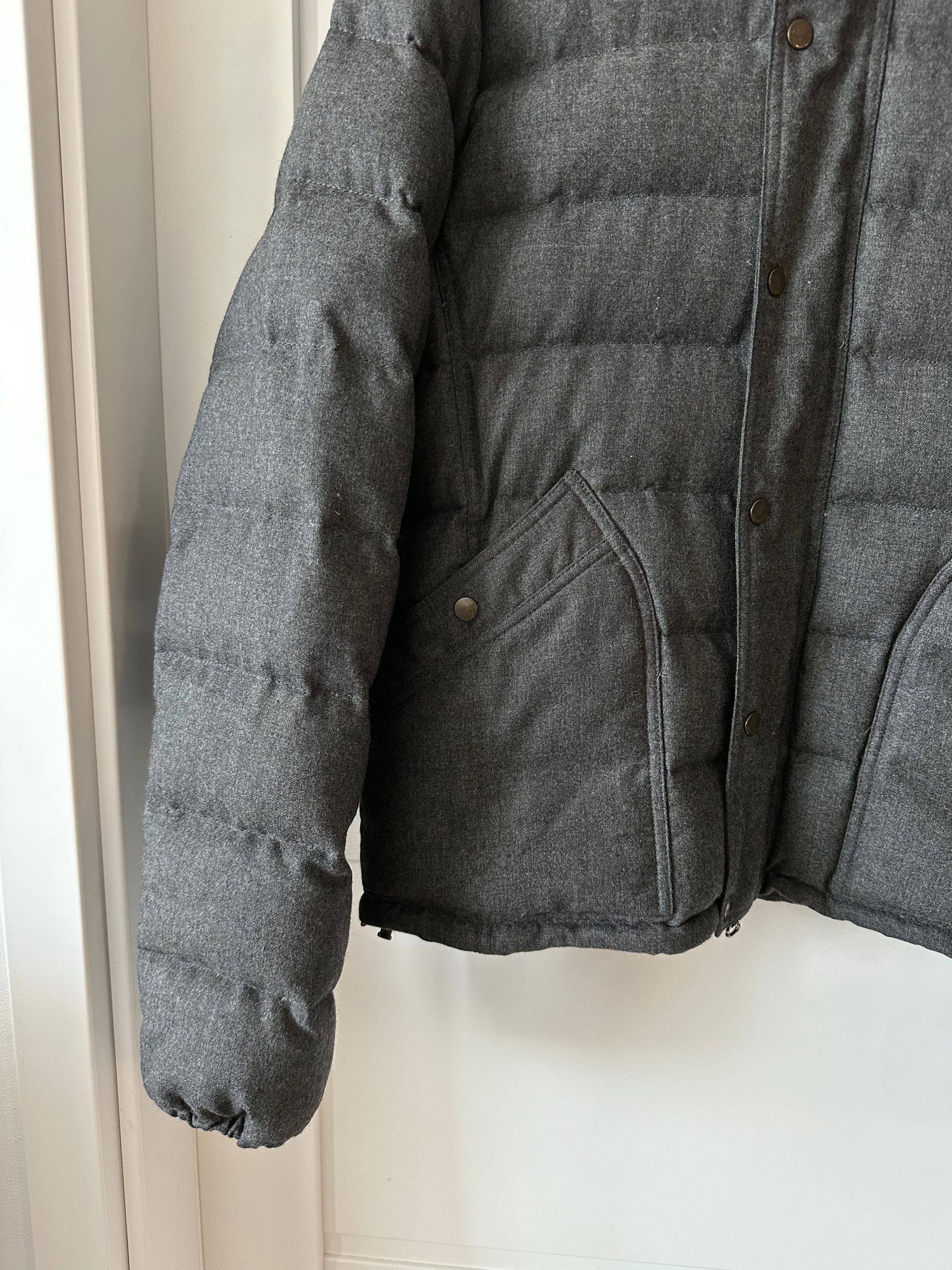 Duvetica DUVETICA Wool & Cashmere Down Puffer padded hooded jacket Size US L / EU 52-54 / 3 - 5 Thumbnail
