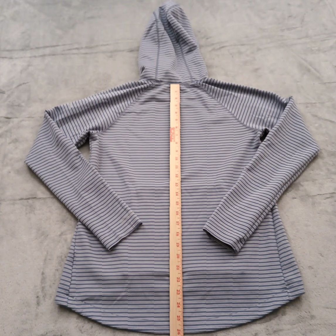 Vintage Columbia Hoodie Womens Medium Purple Striped Pullover Long Sleeve Pullover Activewear M Purple Womens Size M / US 6-8 / IT 42-44 - 5 Thumbnail