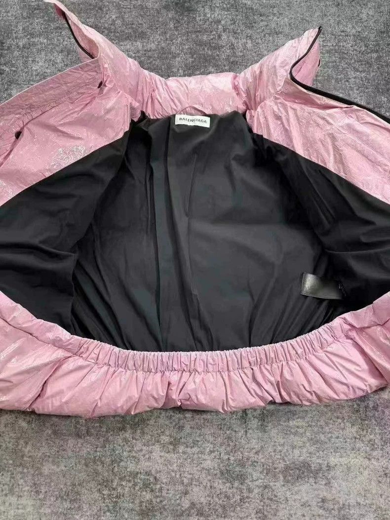 Balenciaga Balenciaga size 34 Pink Glossy Down Jacket Size M / US 6-8 / IT 42-44 - 5 Thumbnail