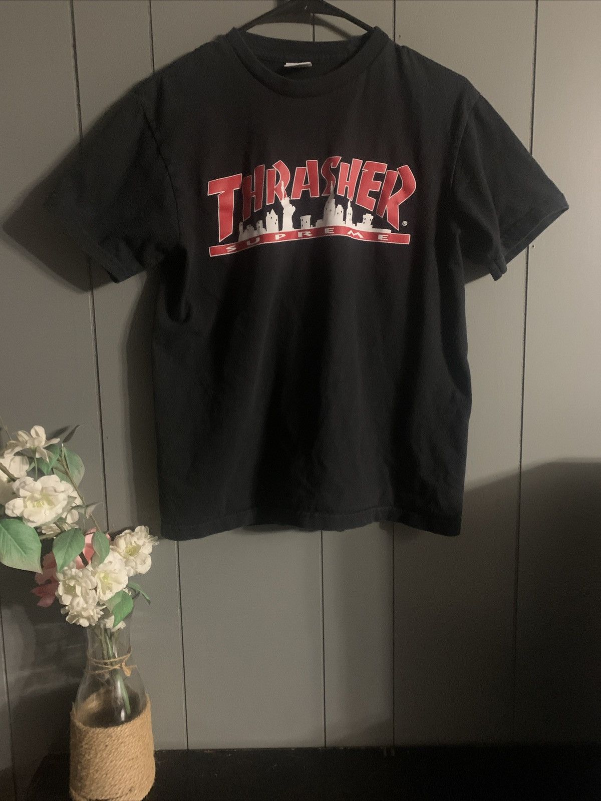 Supreme × Thrasher Supreme Thrasher Skyline Tee | Grailed
