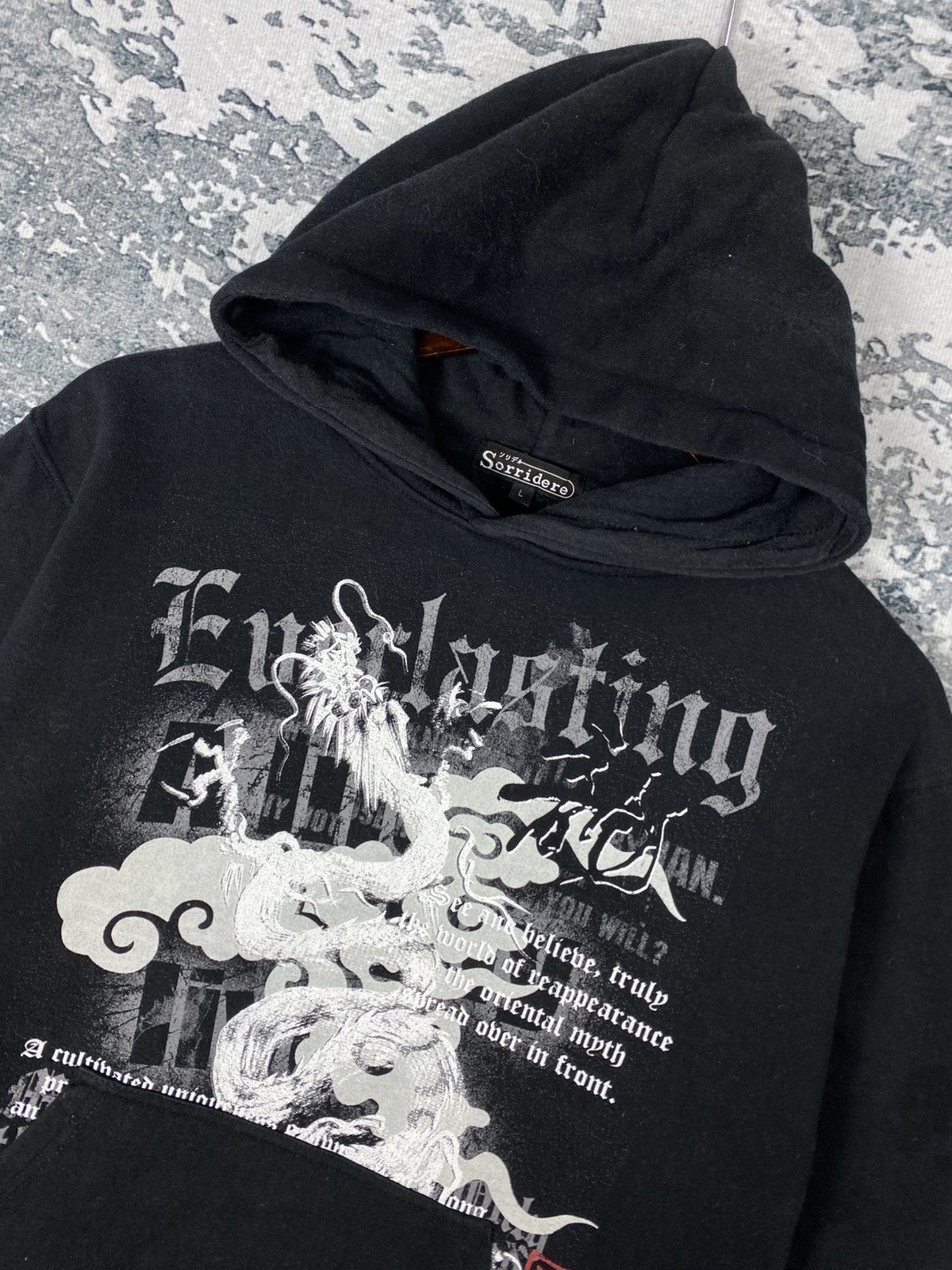 Japanese Brand Vintage Sorridere Pullover Hoodies Size US L / EU 52-54 / 3 - 2 Thumbnail