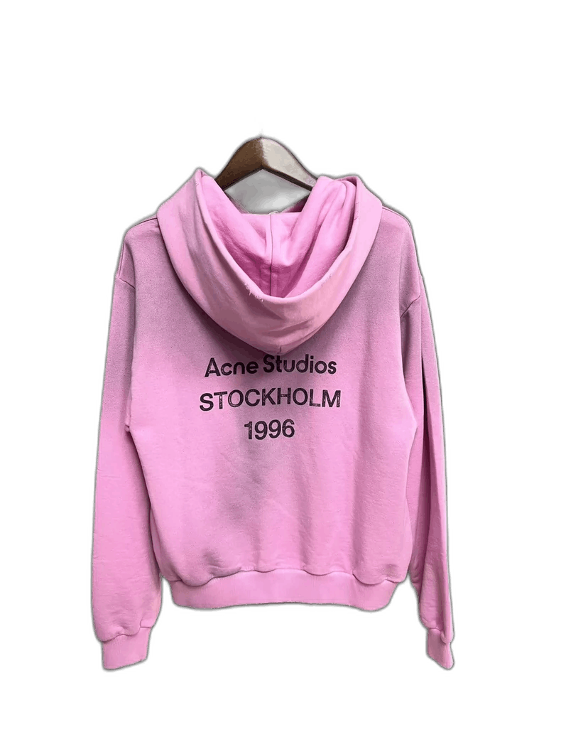 Acne Studios Acne Studios Pink Distressed Hoodie | Grailed