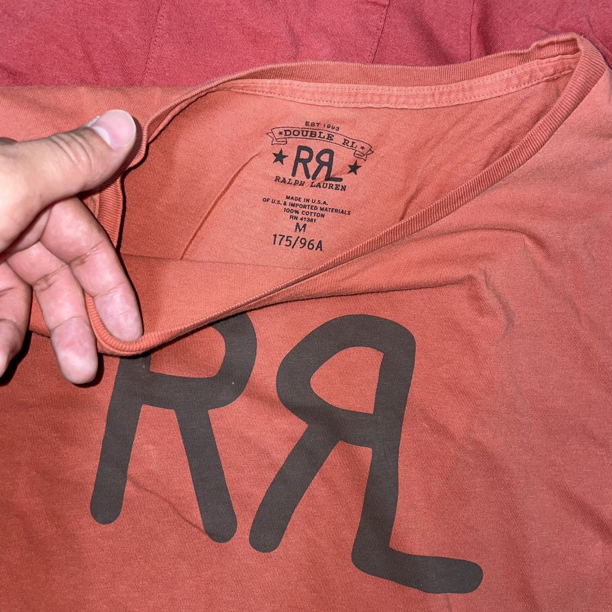 RRL Ralph Lauren RRL Vintage Retro T-shirts Size US M / EU 48-50 / 2 - 4 Thumbnail