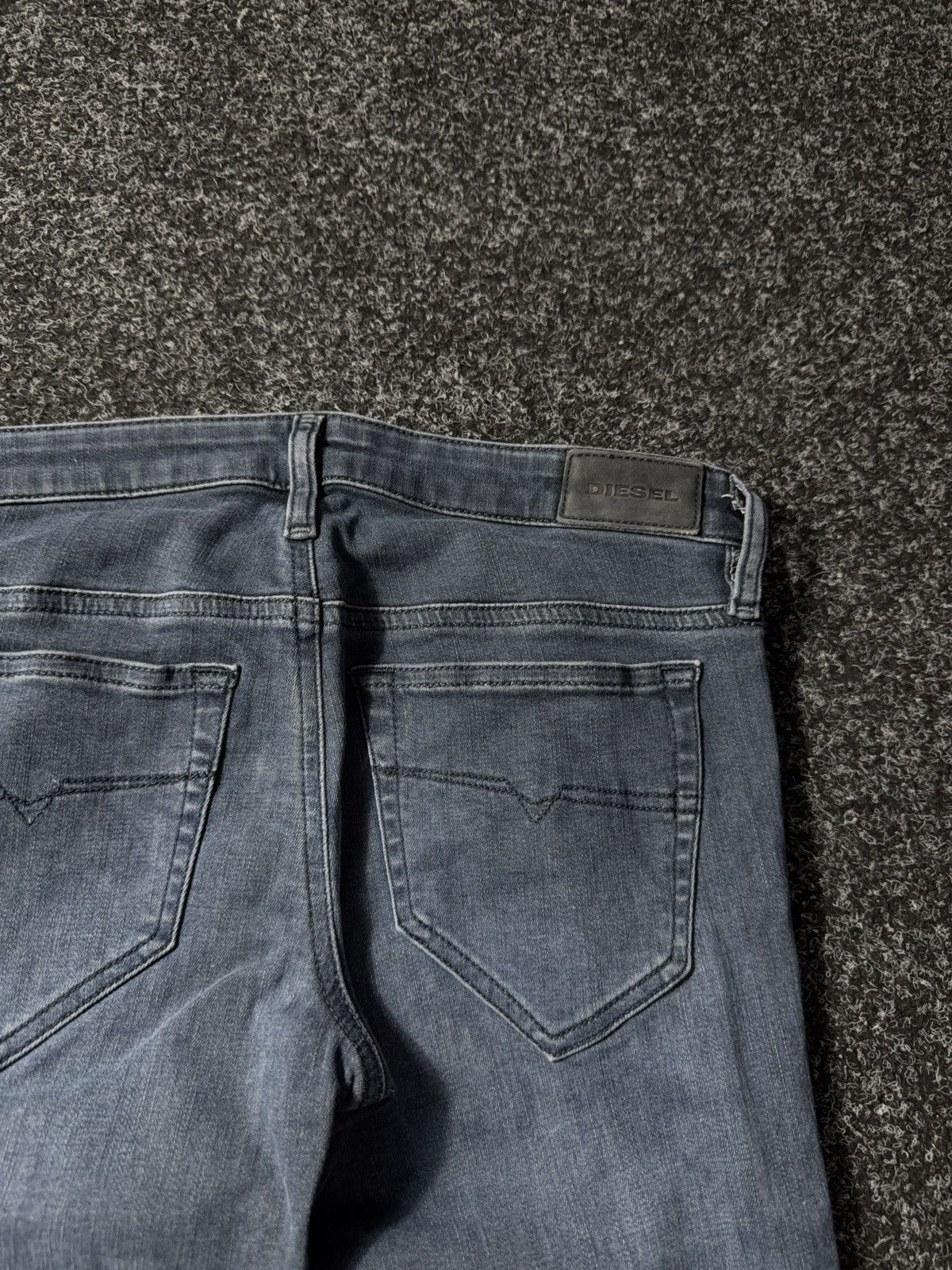 Diesel × If Six Was Nine × Vintage Vintage 90s Y2K Diesel Industry Jeans skinny pants Size 27" / US 4 / IT 40 - 15 Thumbnail
