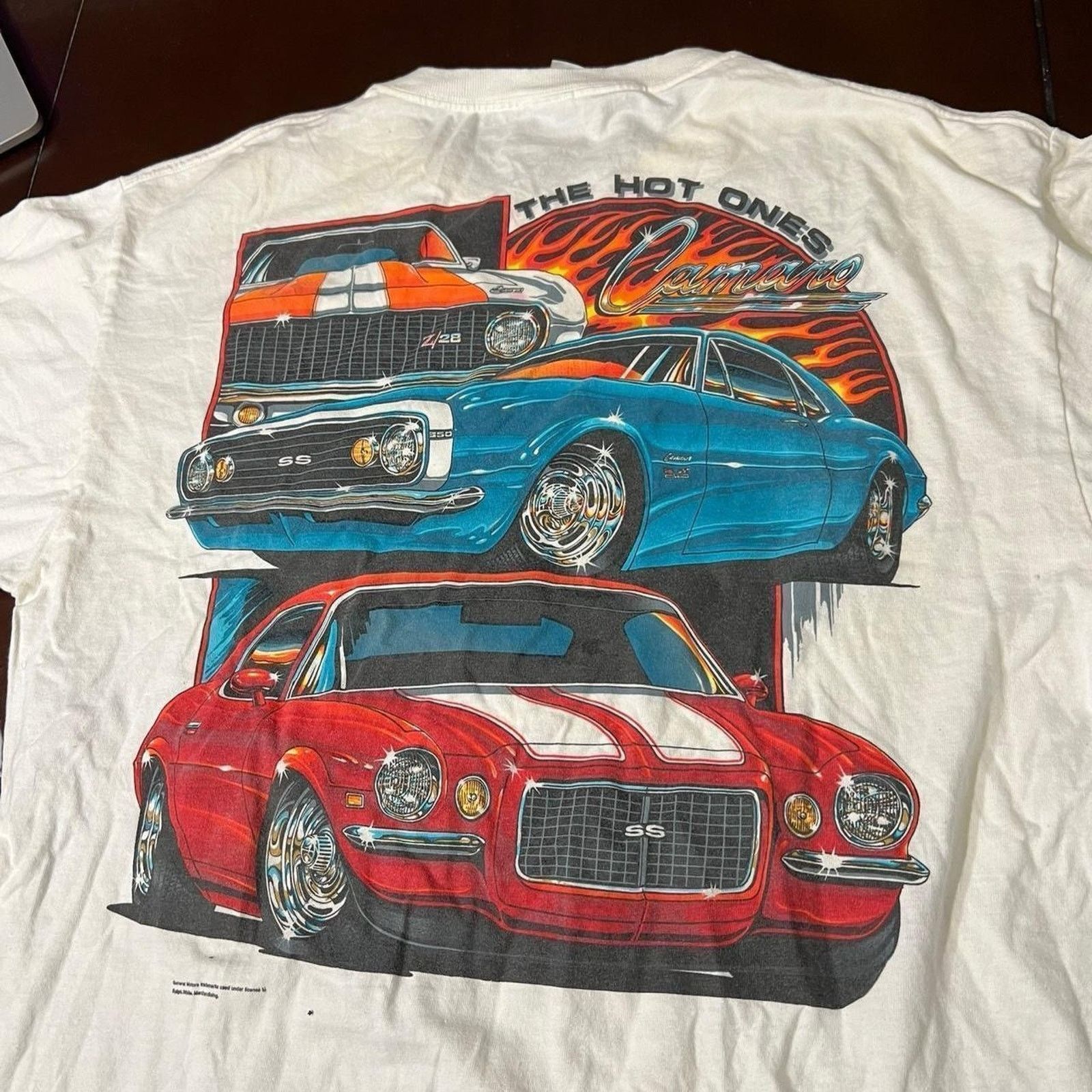 NASCAR Vintage Y2K Camaro Sweater/Shirt Size US L / EU 52-54 / 3 - 2 Thumbnail