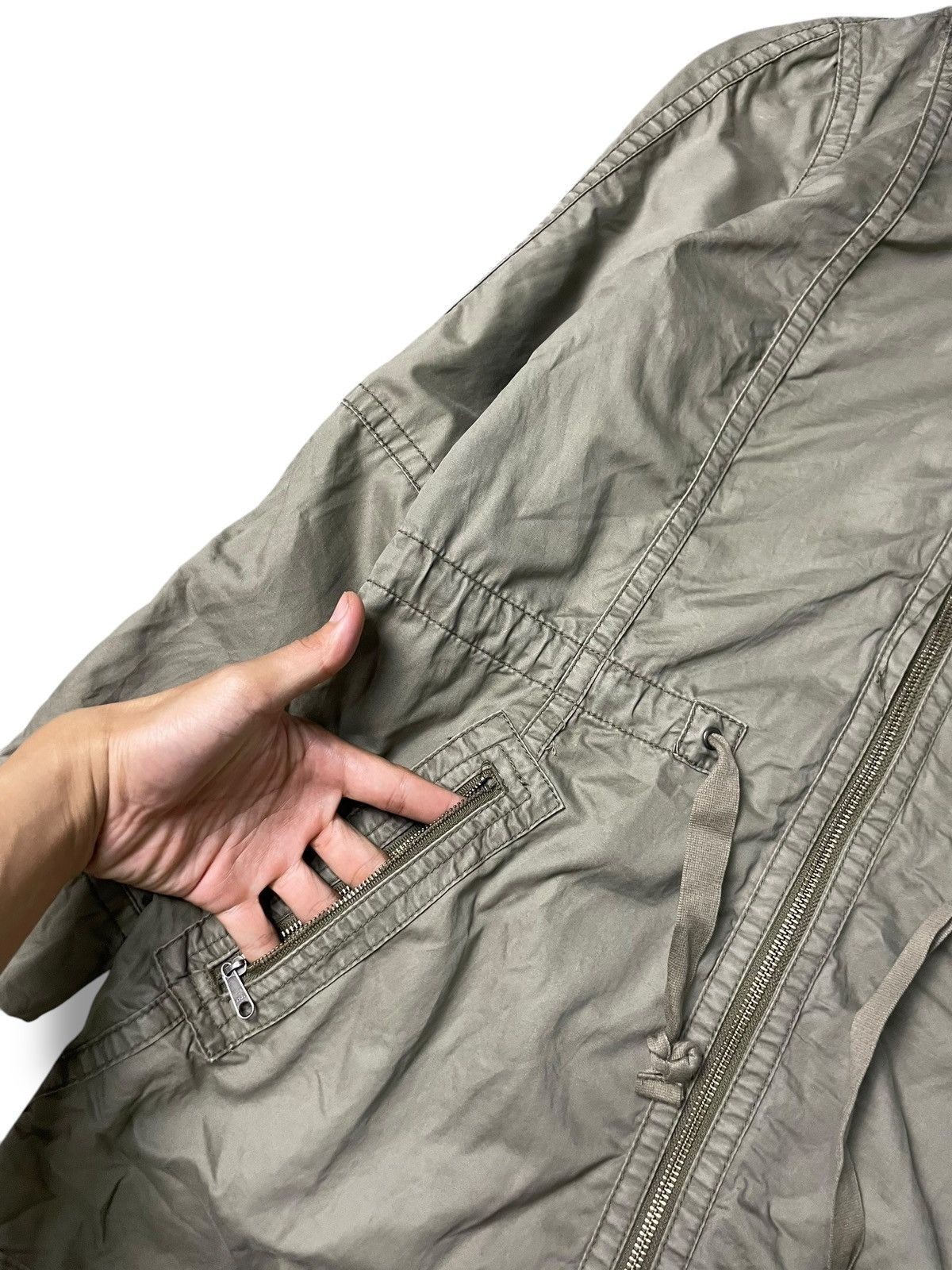Japanese Brand × Vintage Japanese Brand Military Fur Hooded Jacket (70) Size US XXS / EU 40 - 6 Thumbnail